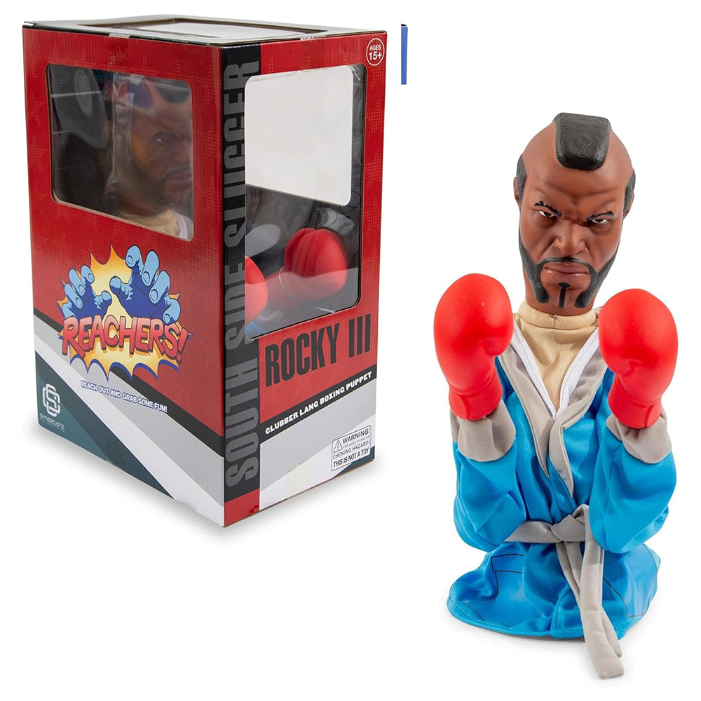 Syndicate Collectibles Rocky Clubber Lang Reachers Boxing Puppet 33cm – Rocky, Syndicate Collectibles, 33 cm, 2024, pre-owned collector piece, Uncanny Collectibles Dublin Ireland