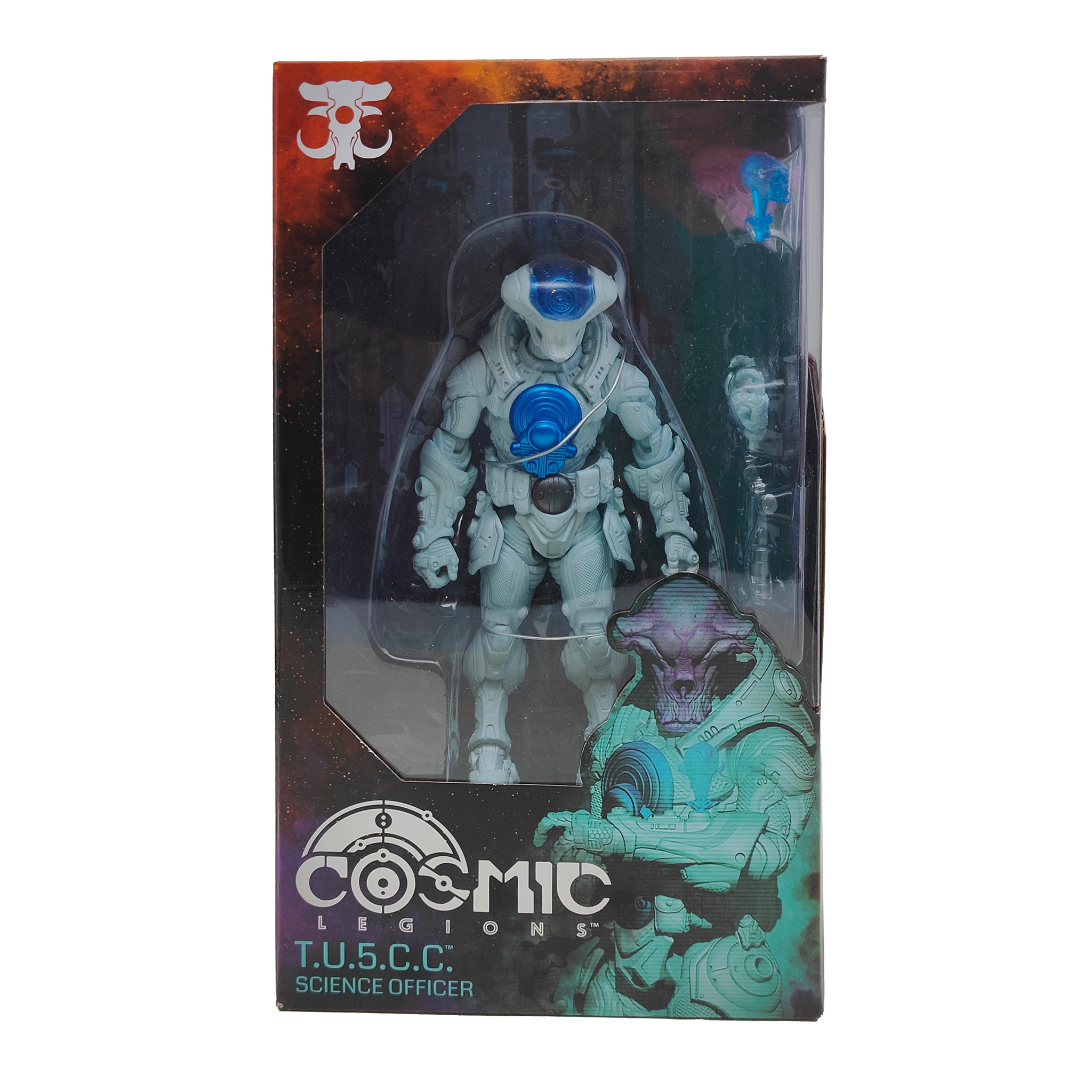 T.U.5.C.C. Science Officer Four Horsemen Studios Cosmic Legions Hvalkatar Book One Action Figure 2023 15 cm – Cosmic Legions, Four Horsemen Studios, 15 cm, 2023, pre-owned collector piece, Uncanny Collectibles Dublin Ireland