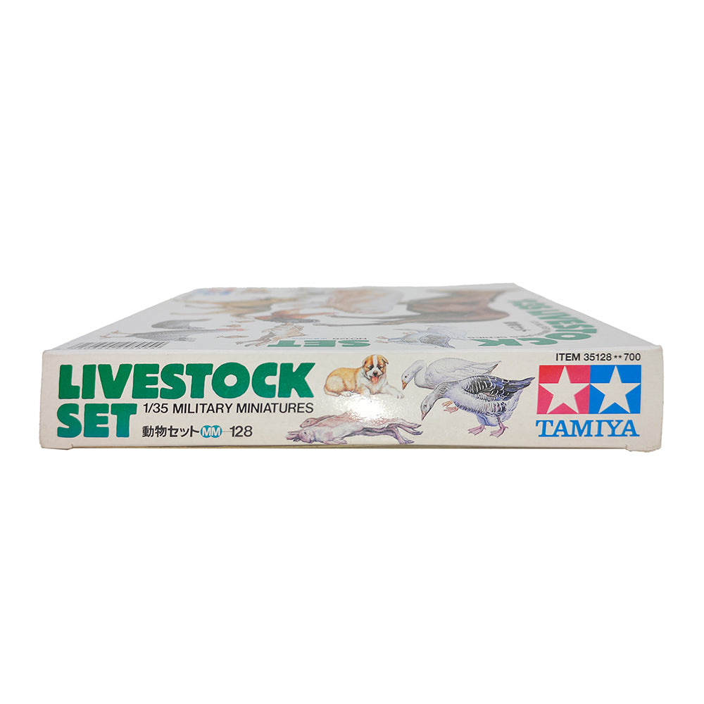 Tamiya 1/35 Livestock Set Military Miniatures Farm Animals Model Kit 35128 – Military, Vintage Brands, -, 2017, pre-owned collector piece, Uncanny Collectibles Dublin Ireland