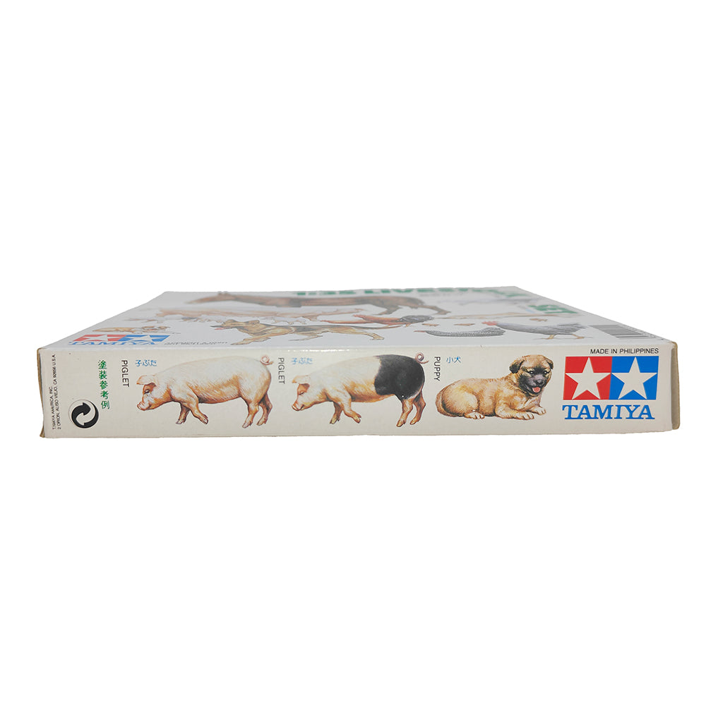 Tamiya 1/35 Livestock Set Military Miniatures Farm Animals Model Kit 35128 – Military, Vintage Brands, -, 2017, pre-owned collector piece, Uncanny Collectibles Dublin Ireland