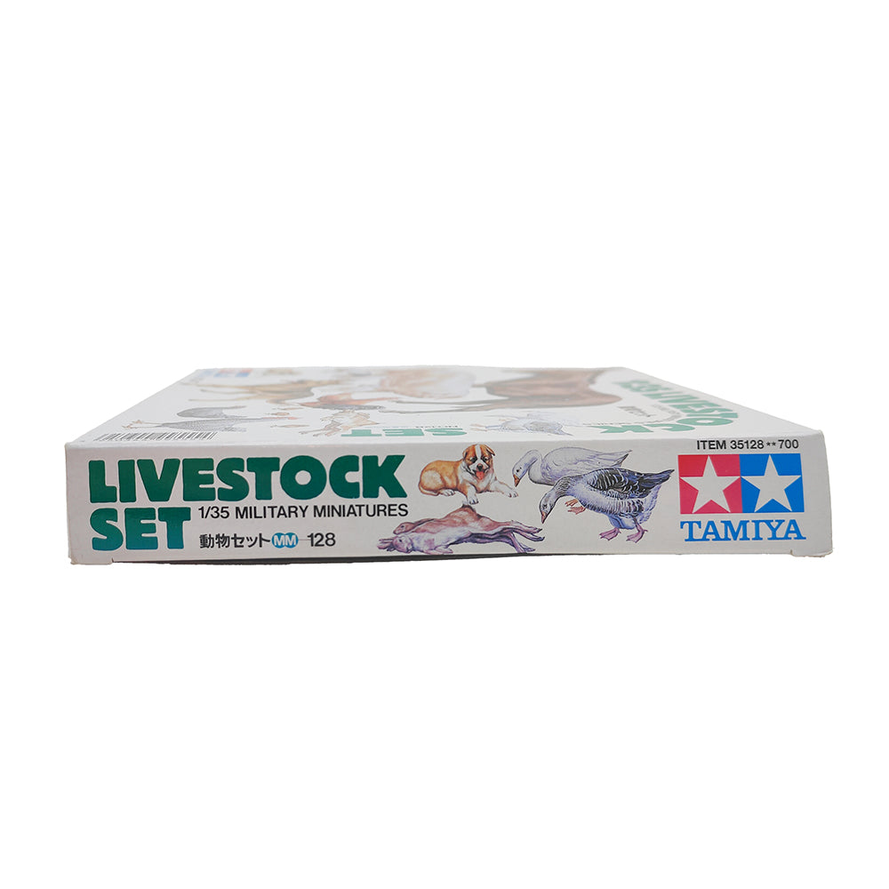 Tamiya 1/35 Livestock Set Military Miniatures Farm Animals Model Kit 35128 – Military, Vintage Brands, -, 2017, pre-owned collector piece, Uncanny Collectibles Dublin Ireland