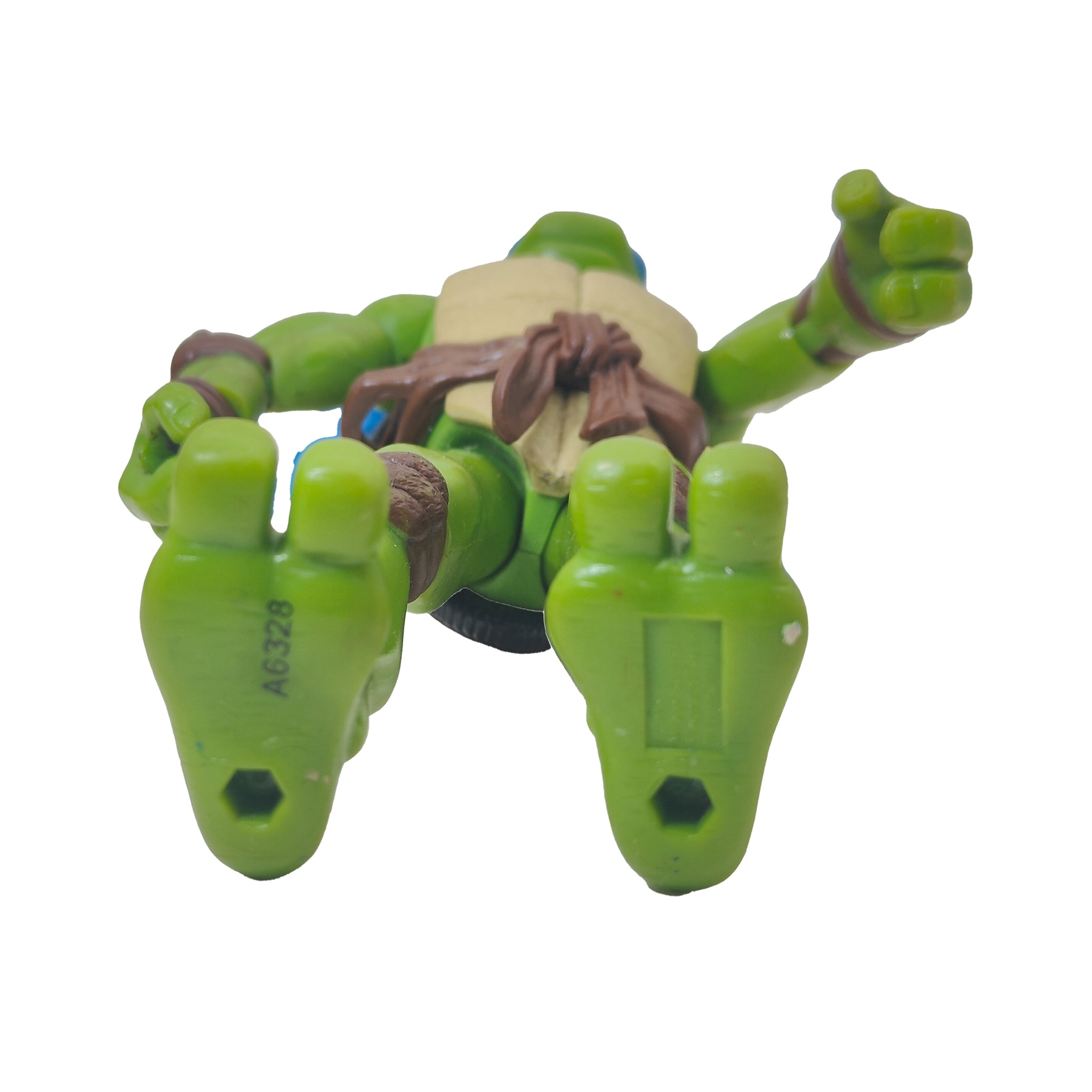 Teenage Mutant Ninja Turtles 2007 Movie Series Leonardo Playmates Toys Action Figure – Teenage Mutant Ninja Turtles, Playmates Toys, 12 cm, 2007, pre-owned collector piece, Uncanny Collectibles Dublin Ireland