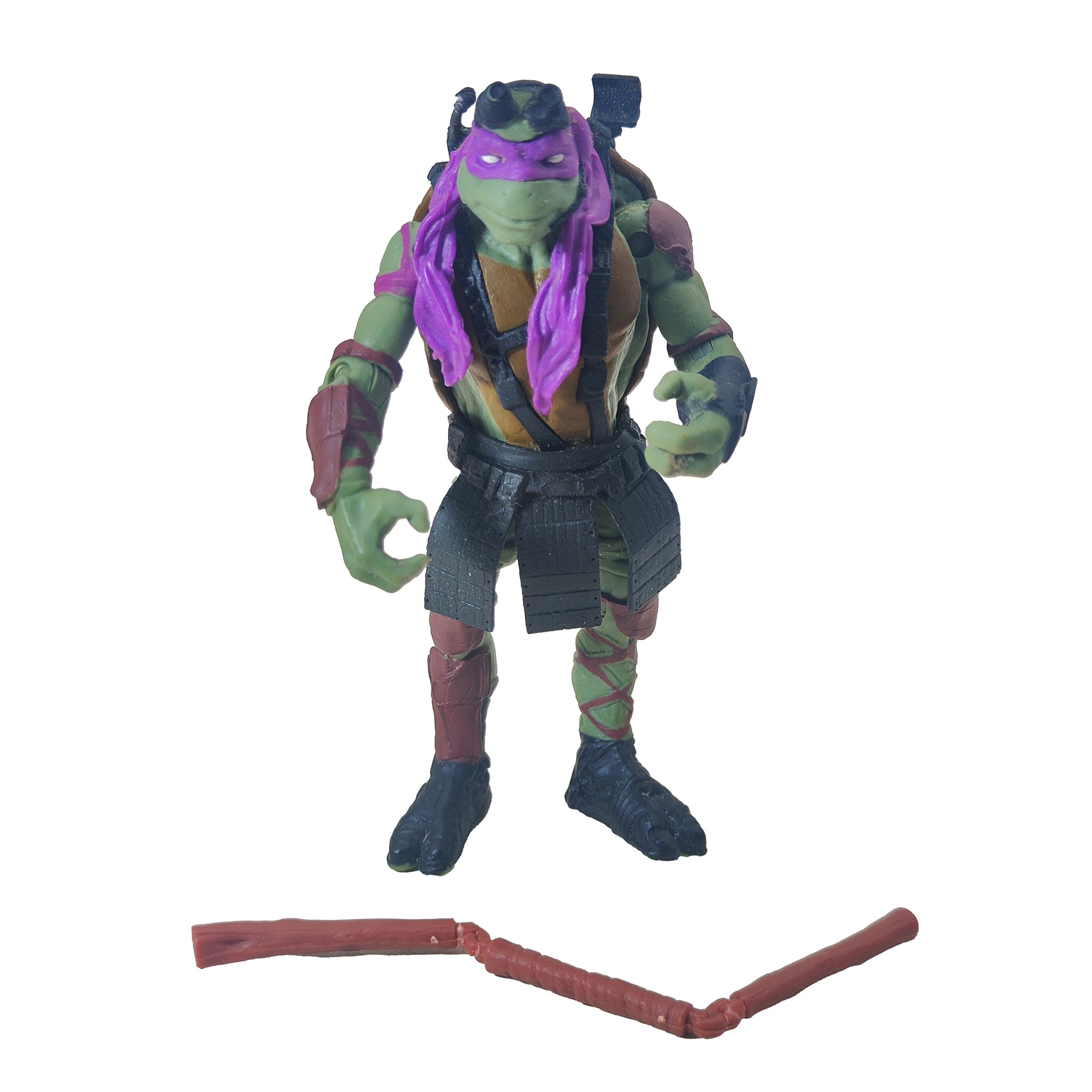 Teenage Mutant Ninja Turtles 2014 Movie Donatello Playmates Toys Action Figure – Teenage Mutant Ninja Turtles, Playmates Toys, 11 cm, 2014, pre-owned collector piece, Uncanny Collectibles Dublin Ireland