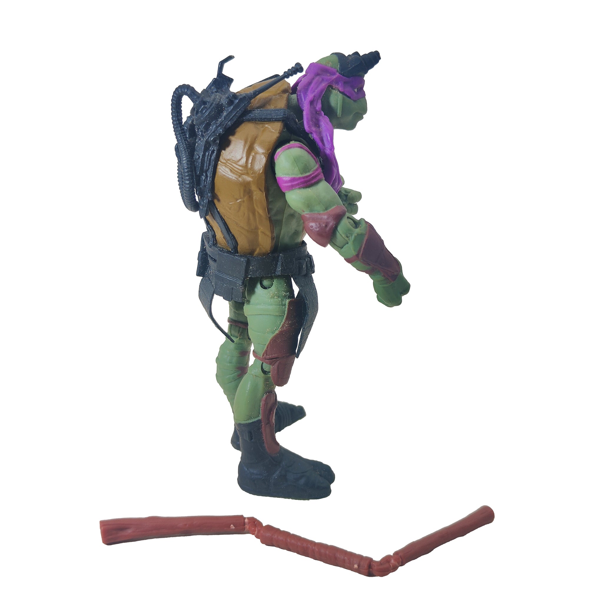 Teenage Mutant Ninja Turtles 2014 Movie Donatello Playmates Toys Action Figure – Teenage Mutant Ninja Turtles, Playmates Toys, 11 cm, 2014, pre-owned collector piece, Uncanny Collectibles Dublin Ireland