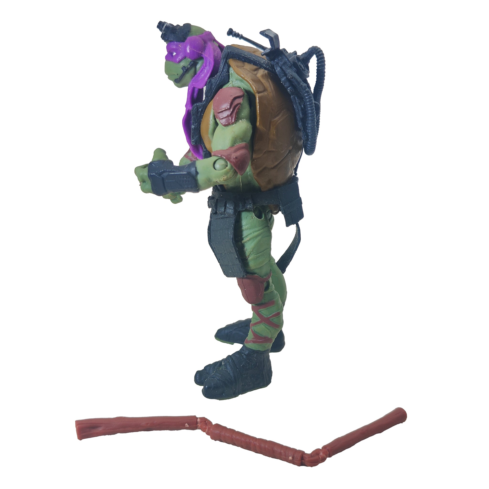 Teenage Mutant Ninja Turtles 2014 Movie Donatello Playmates Toys Action Figure – Teenage Mutant Ninja Turtles, Playmates Toys, 11 cm, 2014, pre-owned collector piece, Uncanny Collectibles Dublin Ireland