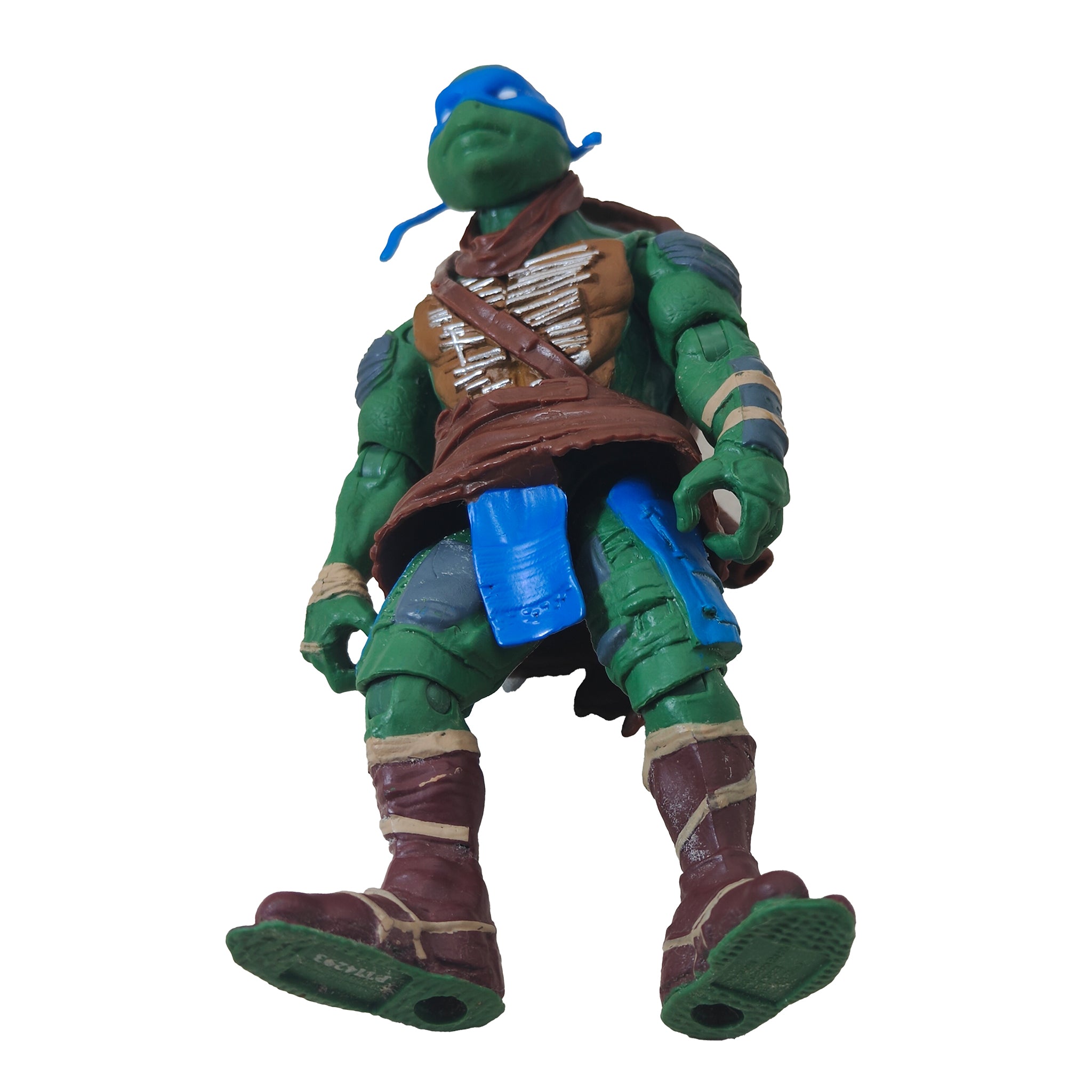 Teenage Mutant Ninja Turtles 2014 Movie Leonardo Playmates Toys Action Figure – Teenage Mutant Ninja Turtles, Playmates Toys, 11 cm, 2014, pre-owned collector piece, Uncanny Collectibles Dublin Ireland