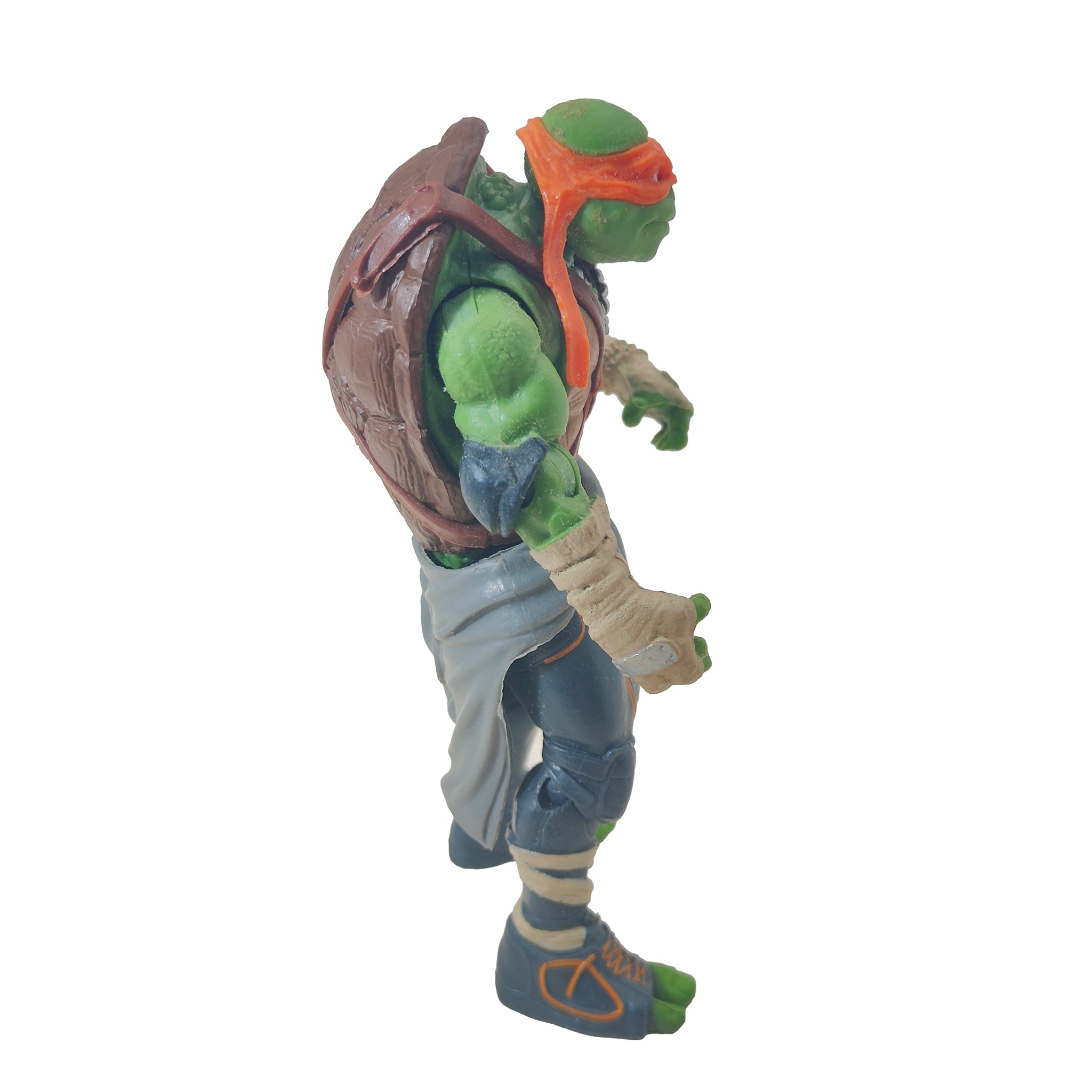 Teenage Mutant Ninja Turtles 2014 Movie Michelangelo Playmates Toys Action Figure – Teenage Mutant Ninja Turtles, Playmates Toys, 11 cm, 2014, pre-owned collector piece, Uncanny Collectibles Dublin Ireland