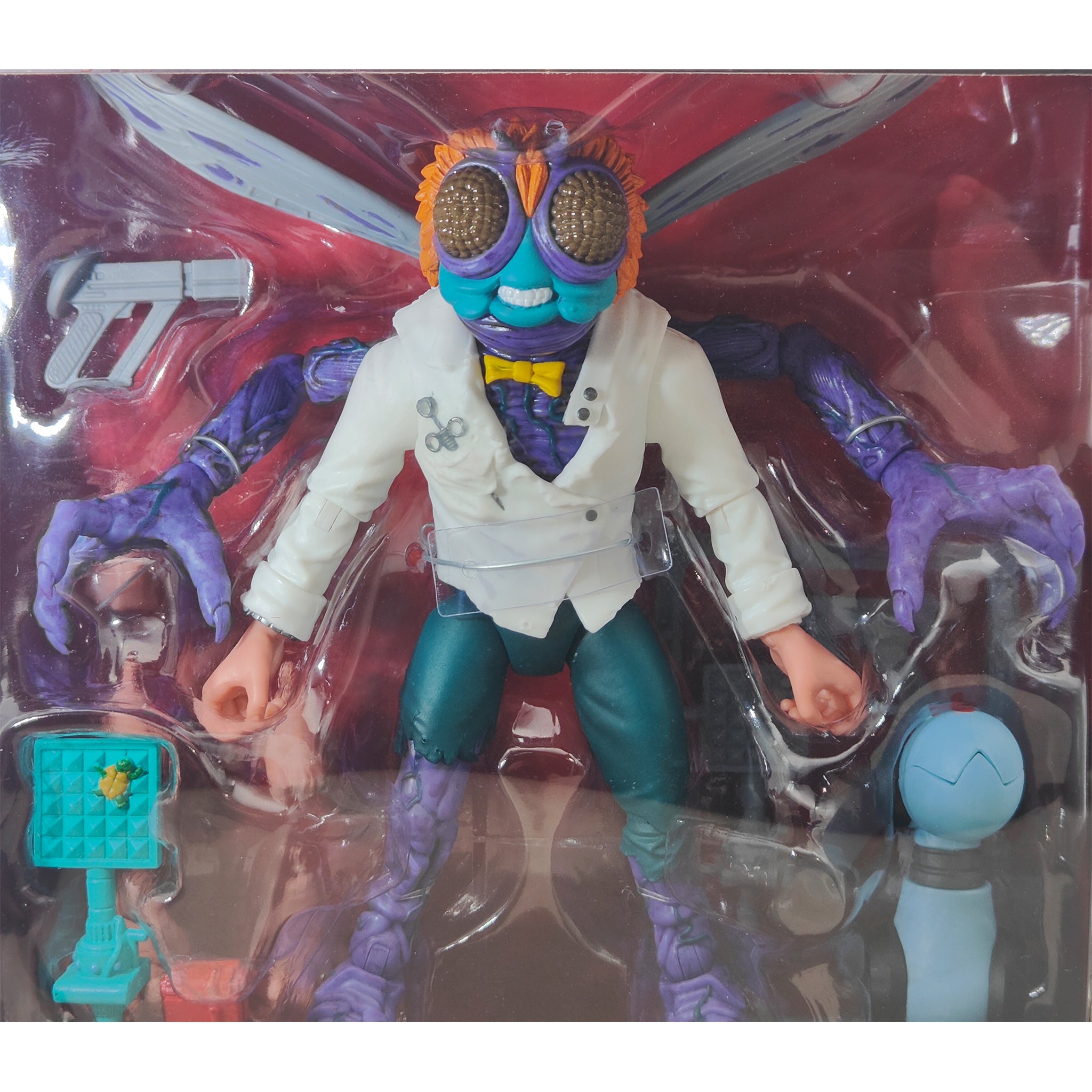 Teenage Mutant Ninja Turtles Baxter Stockman Super7 Ultimates Action Figure – Teenage Mutant Ninja Turtles, Super7, 18 cm, pre-owned collector piece, Uncanny Collectibles Dublin Ireland