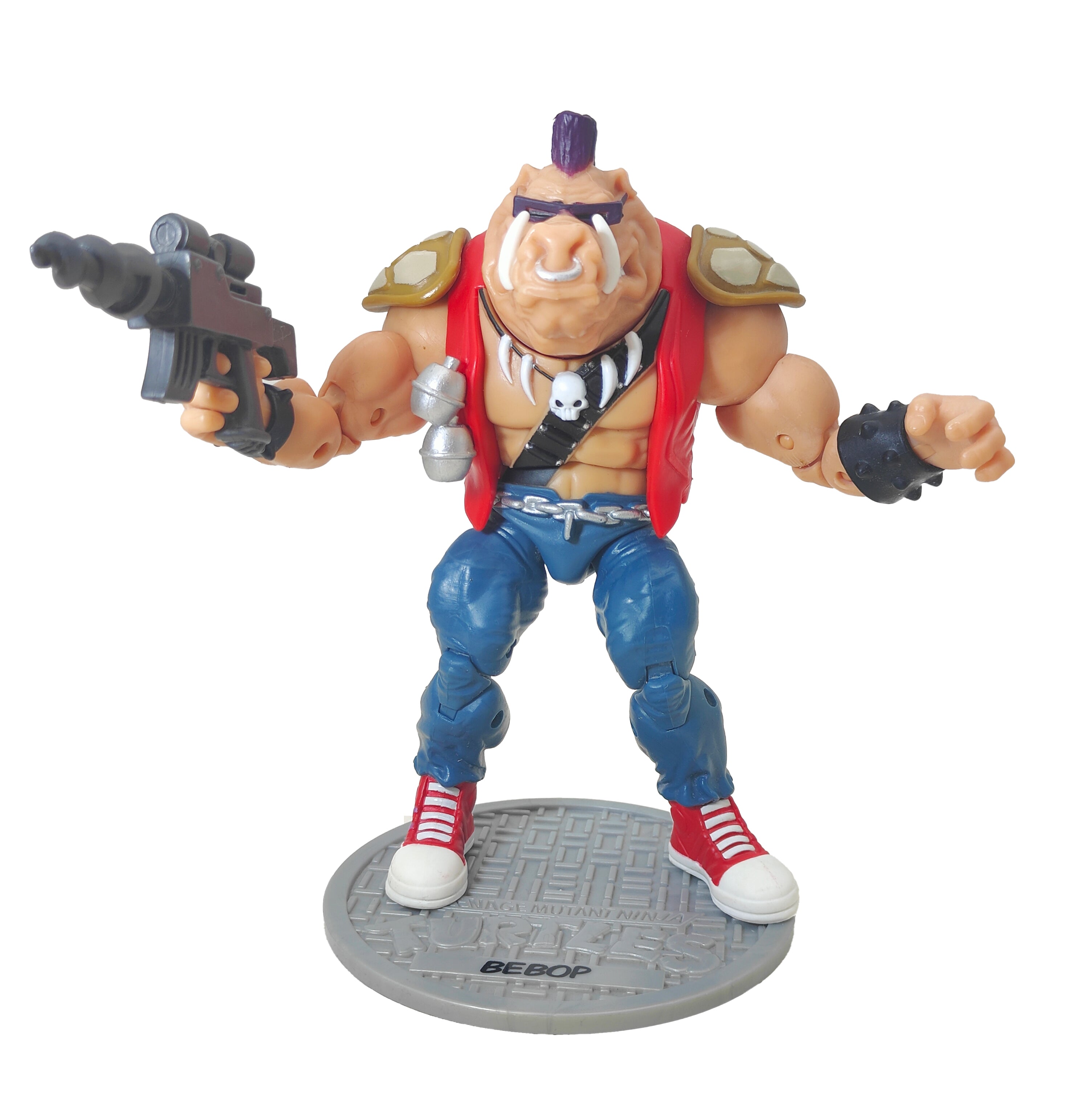 Teenage Mutant Ninja Turtles Bebop Classic Collection 1988 Playmates, 15cm, 2013, pre-owned