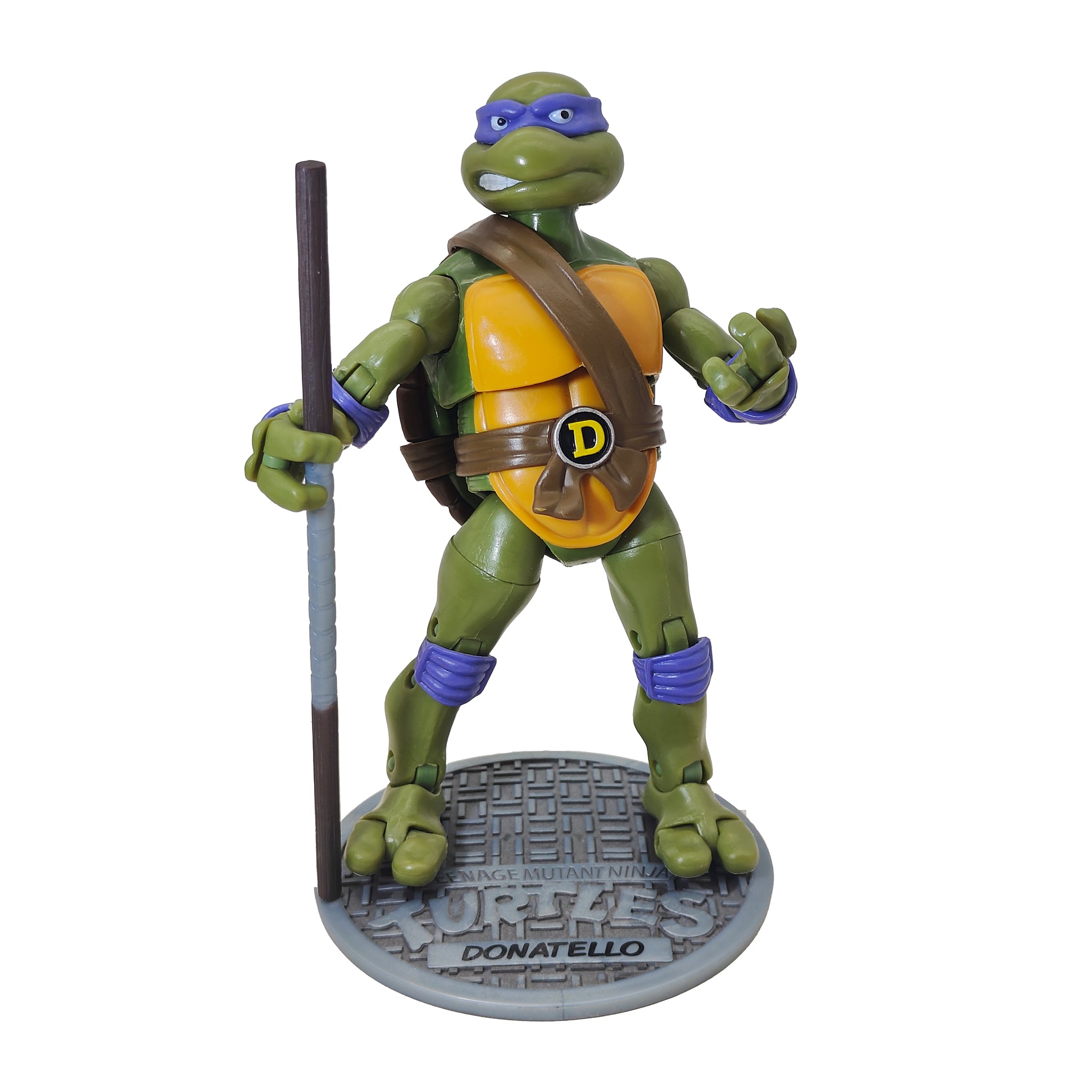 Teenage Mutant Ninja Turtles Donatello Classic Collection 1988 Playmates, 15cm, 2012, pre-owned