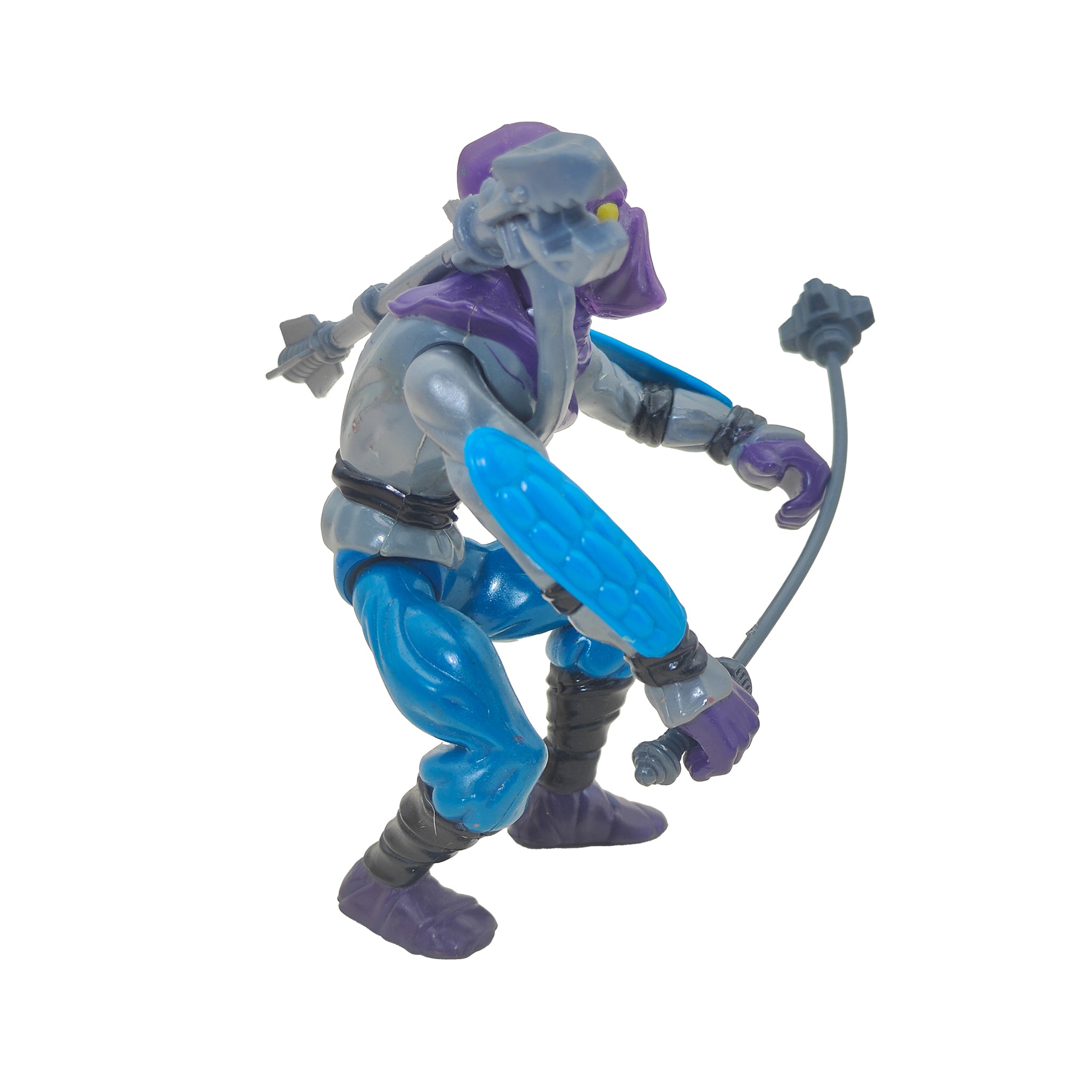 Teenage Mutant Ninja Turtles Foot Soldier Playmates Toys Action Figure 1988 14cm – Teenage Mutant Ninja Turtles, Playmates Toys, 14 cm, 1988, pre-owned collector piece, Uncanny Collectibles Dublin Ireland