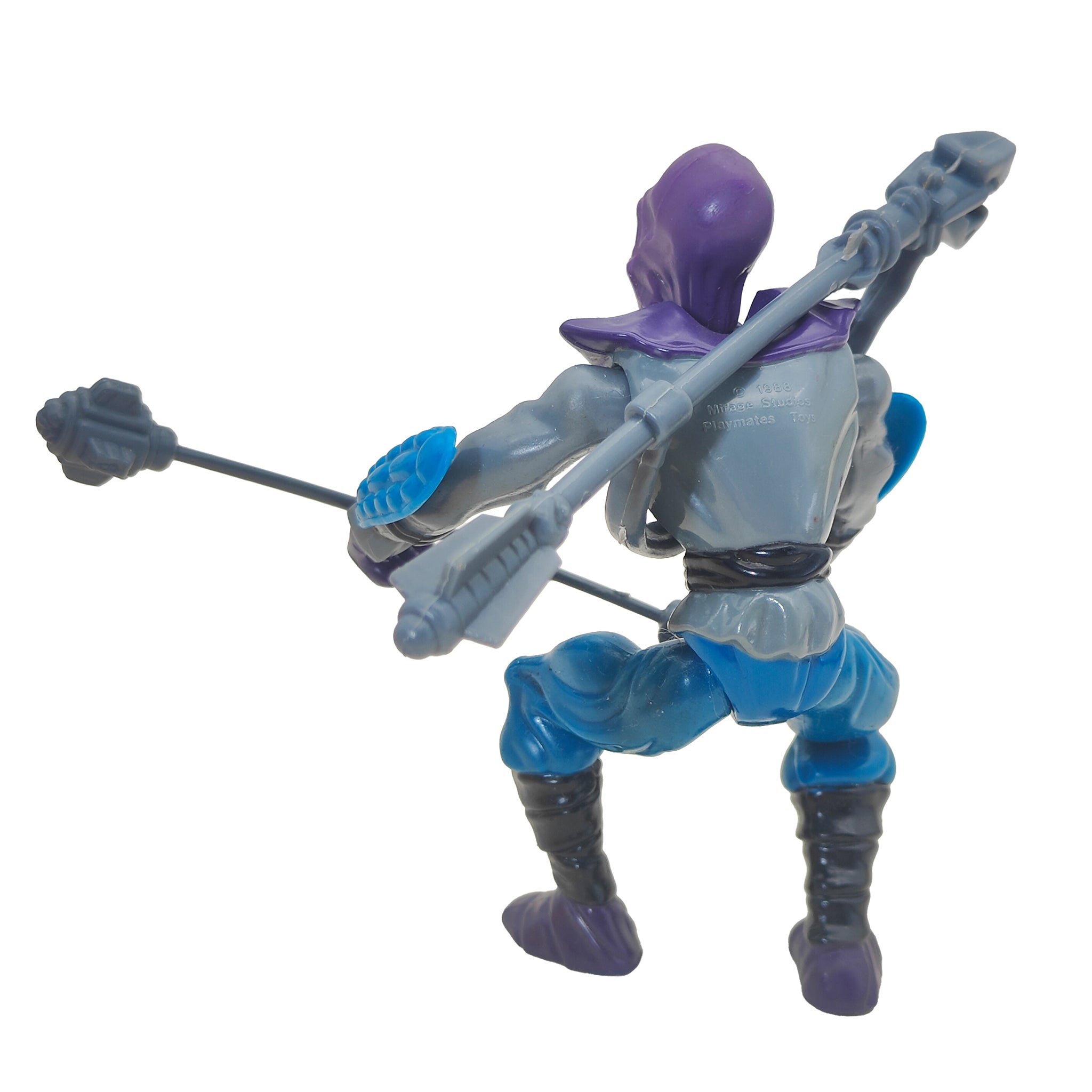 Teenage Mutant Ninja Turtles Foot Soldier Playmates Toys Action Figure 1988 14cm – Teenage Mutant Ninja Turtles, Playmates Toys, 14 cm, 1988, pre-owned collector piece, Uncanny Collectibles Dublin Ireland