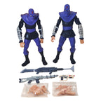 Teenage Mutant Ninja Turtles Foot Soldiers Cartoon NECA 2-Pack Complete