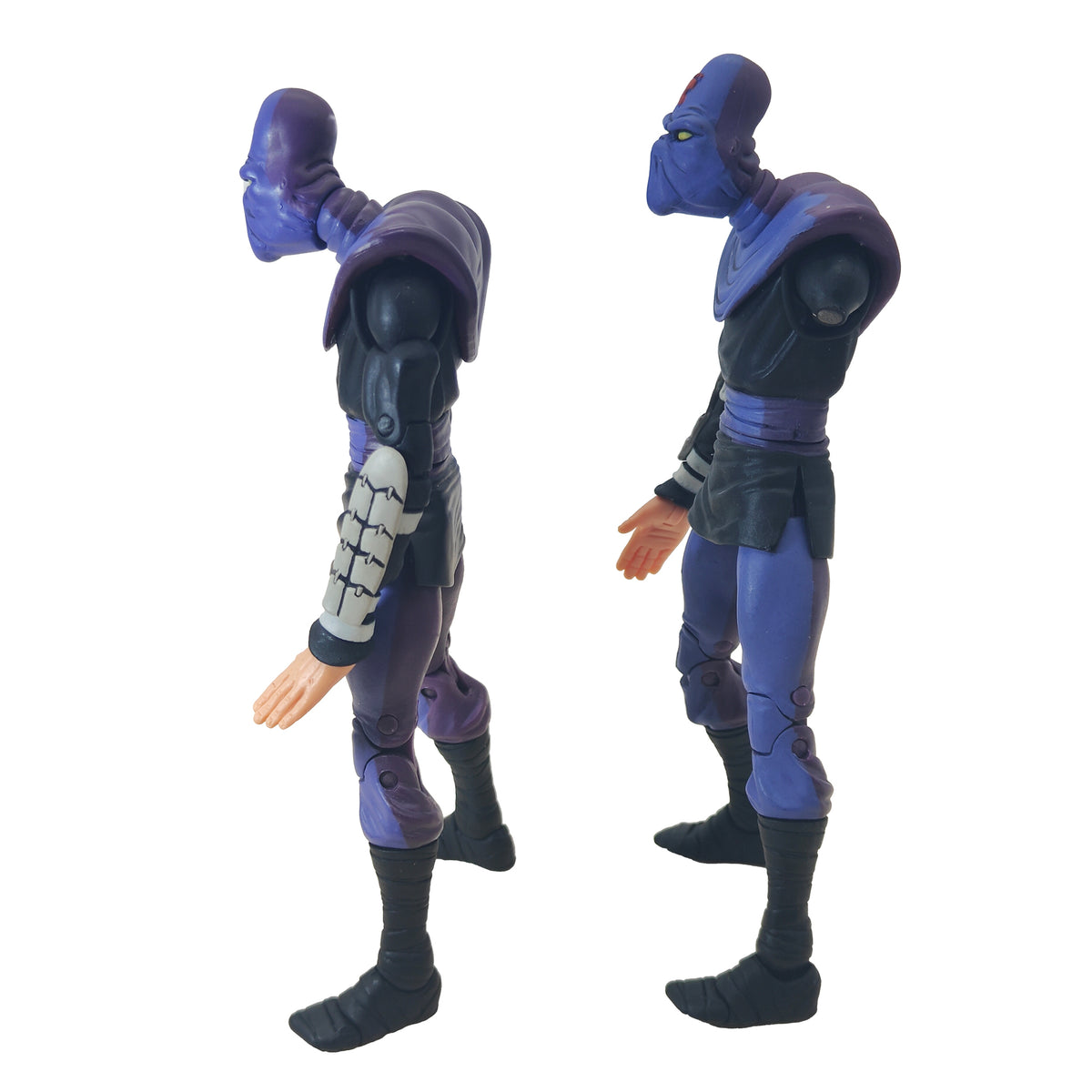 Teenage Mutant Ninja Turtles Foot Soldiers Cartoon NECA 2-Pack Damaged