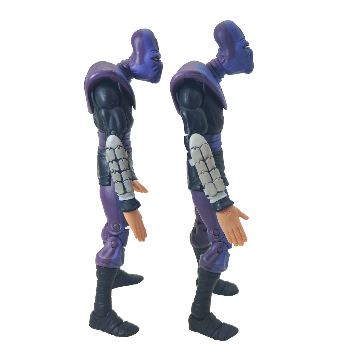 Teenage Mutant Ninja Turtles Foot Soldiers Cartoon NECA 2-Pack Damaged
