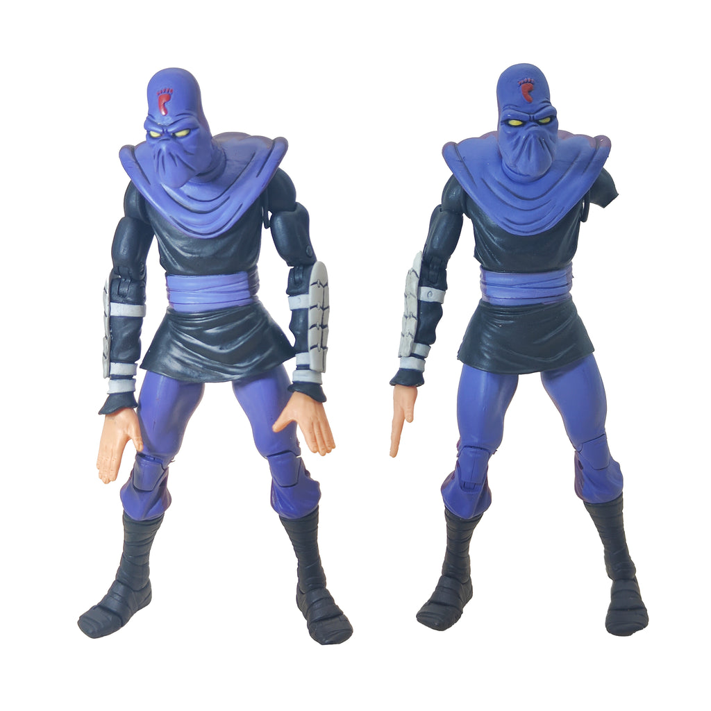 Teenage Mutant Ninja Turtles Foot Soldiers Cartoon NECA 2-Pack Damaged
