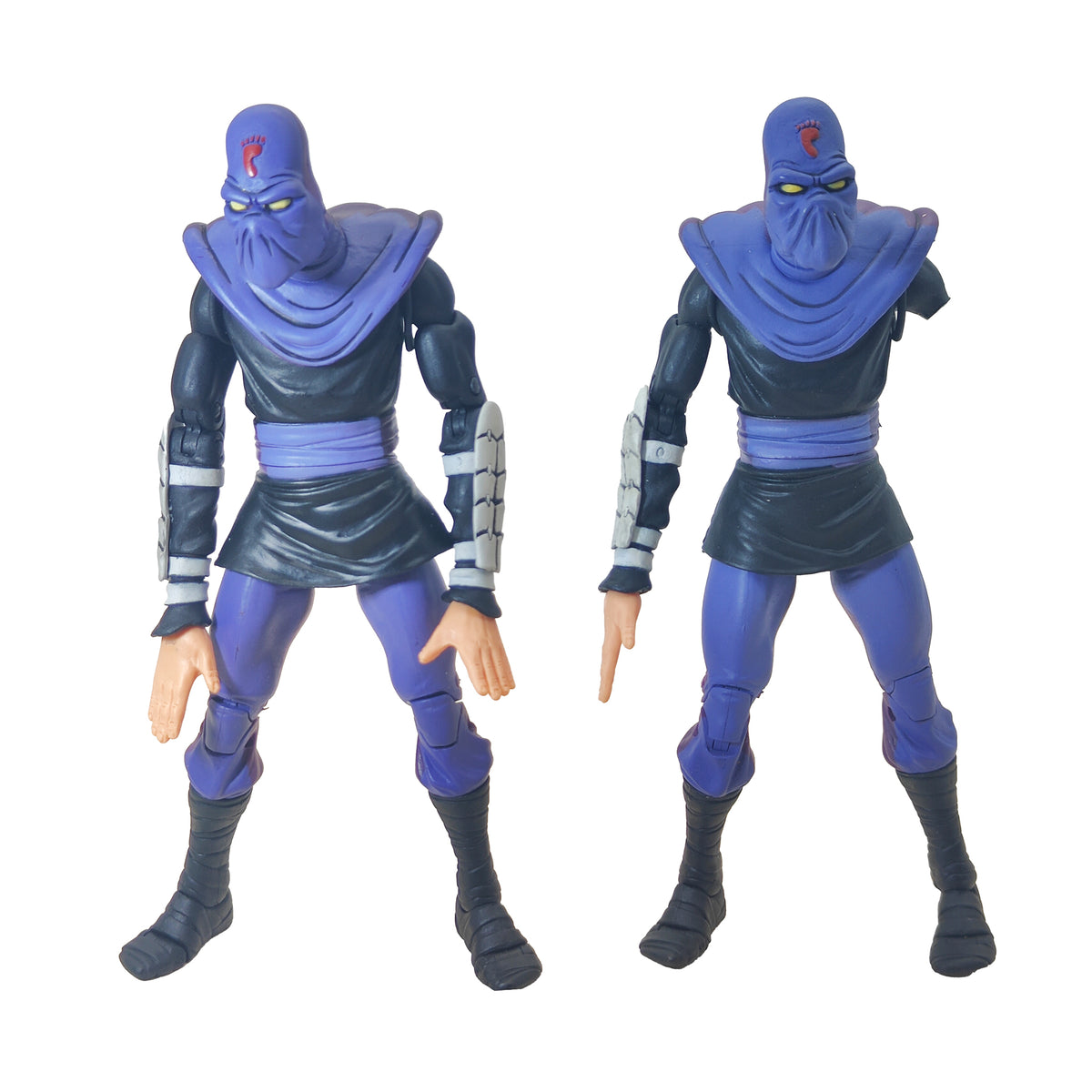 Teenage Mutant Ninja Turtles Foot Soldiers Cartoon NECA 2-Pack Damaged