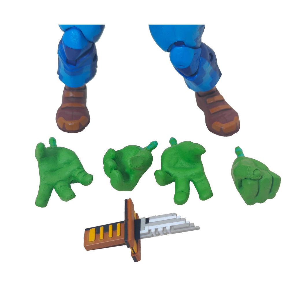 Teenage Mutant Ninja Turtles Leatherhead Turtles in Time NECA Figure