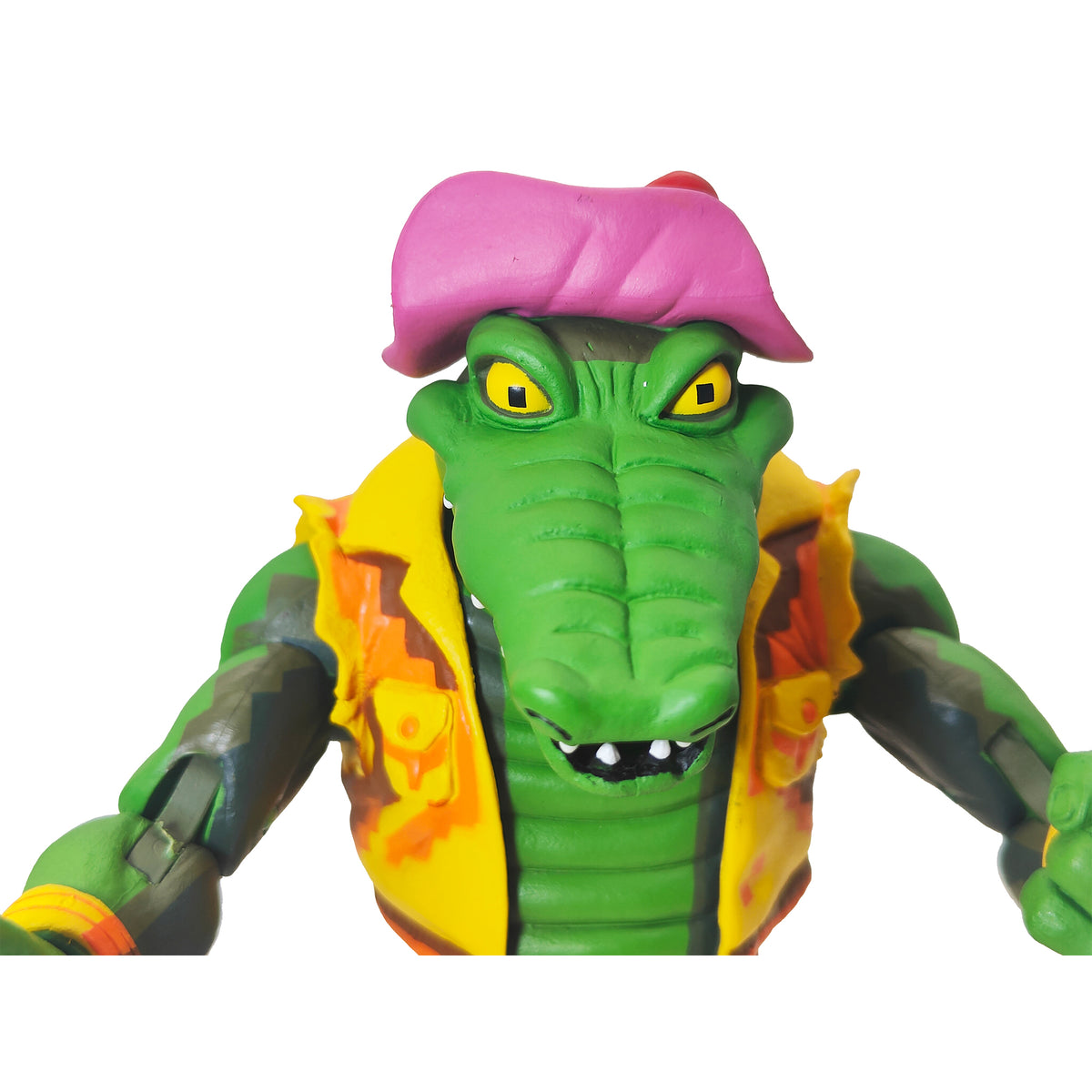 Teenage Mutant Ninja Turtles Leatherhead Turtles in Time NECA Figure