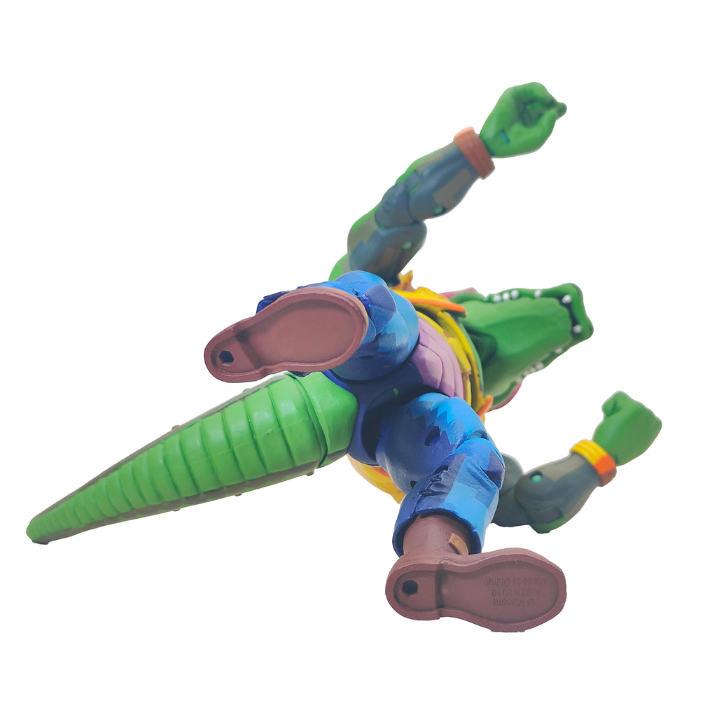 Teenage Mutant Ninja Turtles Leatherhead Turtles in Time NECA Figure
