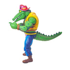 Teenage Mutant Ninja Turtles Leatherhead Turtles in Time NECA Figure