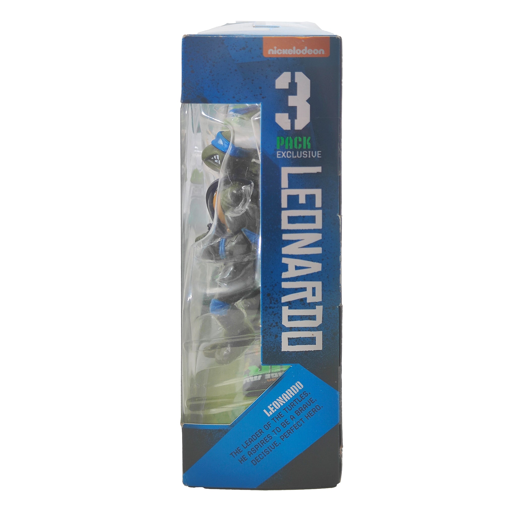 Teenage Mutant Ninja Turtles Leonardo Exclusive 3 Pack Playmates Toys Action Figure 2016 14cm – Teenage Mutant Ninja Turtles, Playmates Toys, 14 cm, 2016, pre-owned collector piece, Uncanny Collectibles Dublin Ireland