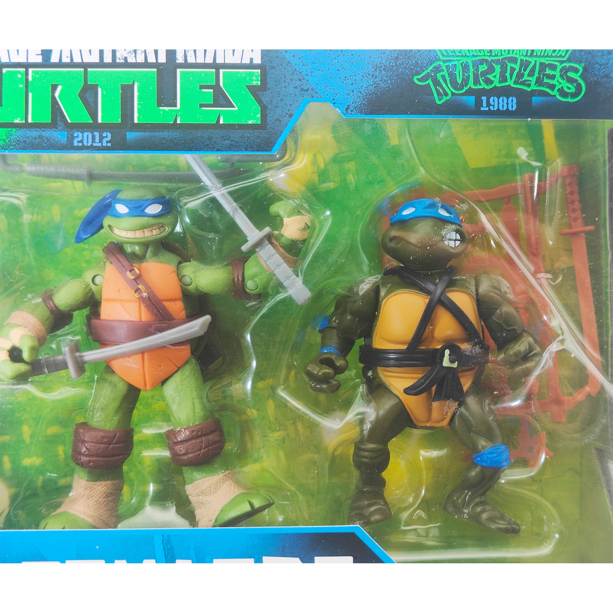 Teenage Mutant Ninja Turtles Leonardo Exclusive 3 Pack Playmates Toys Action Figure 2016 14cm – Teenage Mutant Ninja Turtles, Playmates Toys, 14 cm, 2016, pre-owned collector piece, Uncanny Collectibles Dublin Ireland
