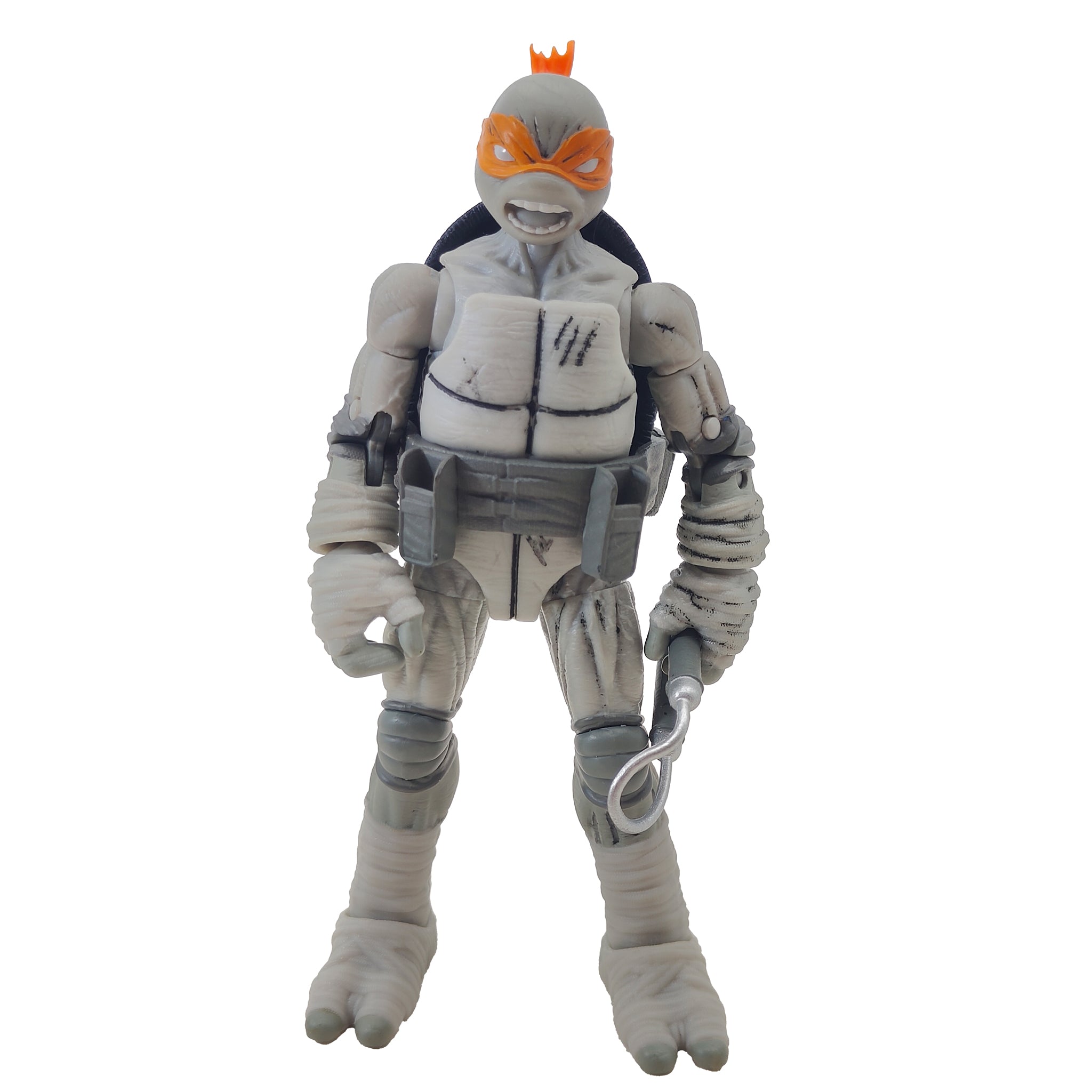 Teenage Mutant Ninja Turtles Michelangelo IDW Comic Inspired The Loyal Subjects BST AXN Action Figure 2023 13cm – Teenage Mutant Ninja Turtles, The Loyal Subjects, 15 cm, 2023, pre-owned collector piece, Uncanny Collectibles Dublin Ireland