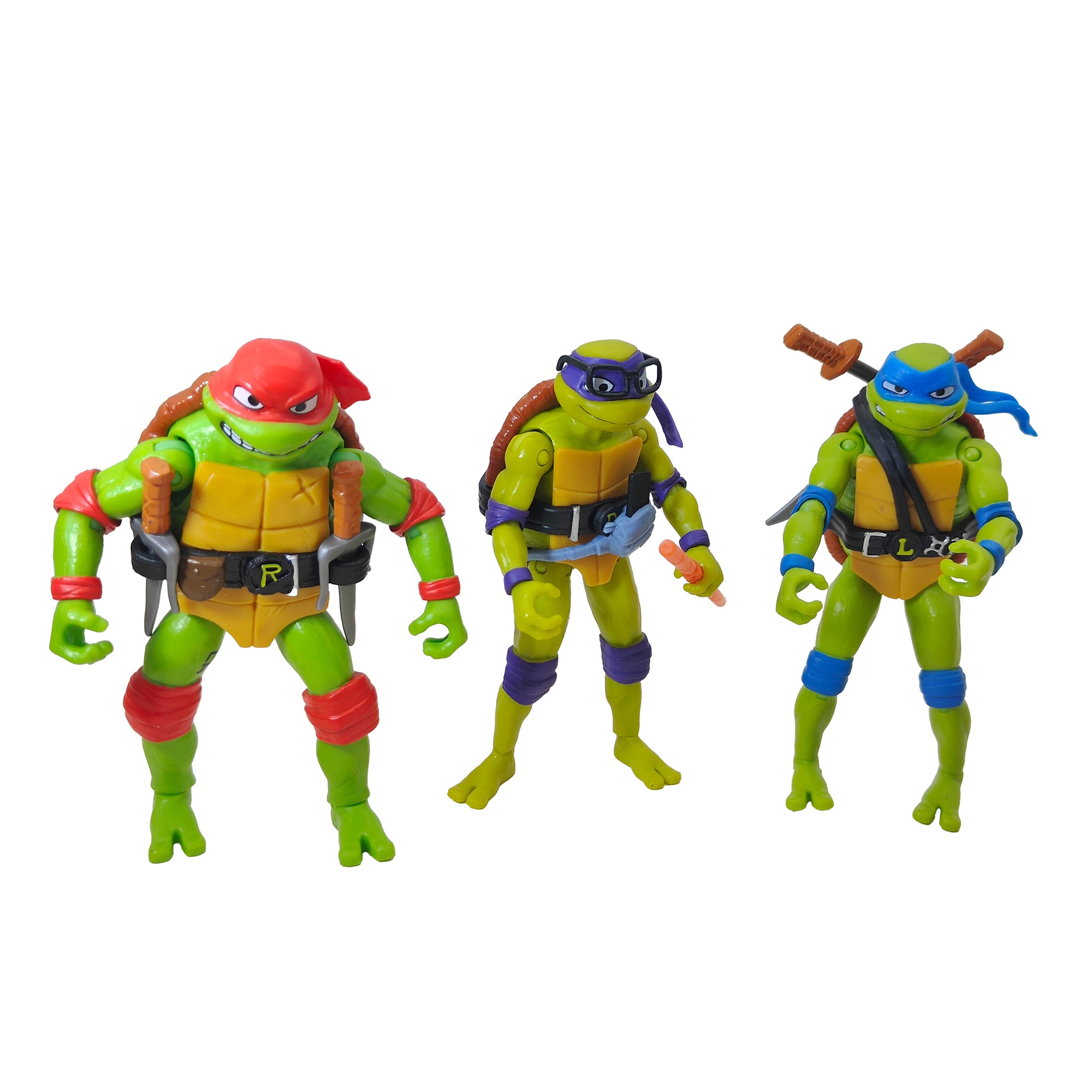 Teenage Mutant Ninja Turtles Mutant Mayhem Playmates Toys Action Figure Bundle  2023 10cm