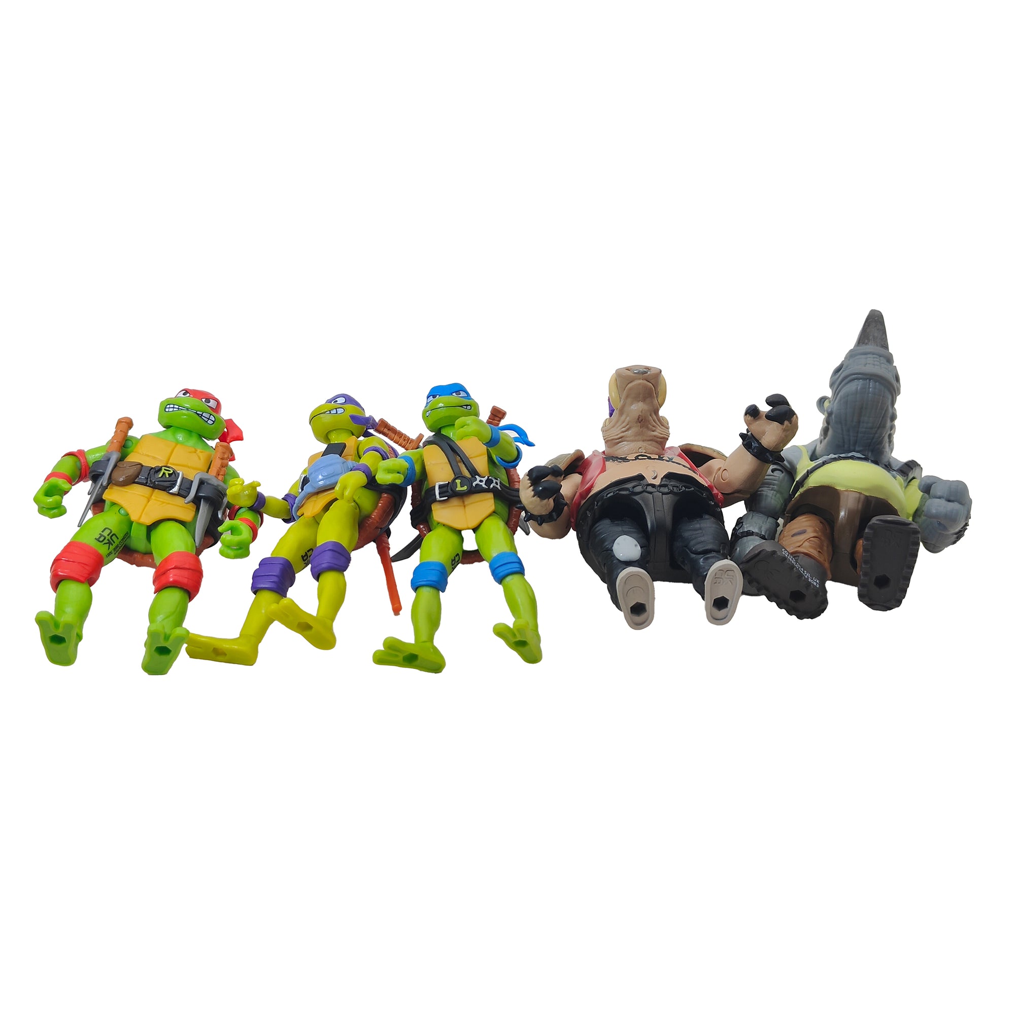 Teenage Mutant Ninja Turtles Mutant Mayhem Playmates Toys Action Figure Bundle  2023 10cm