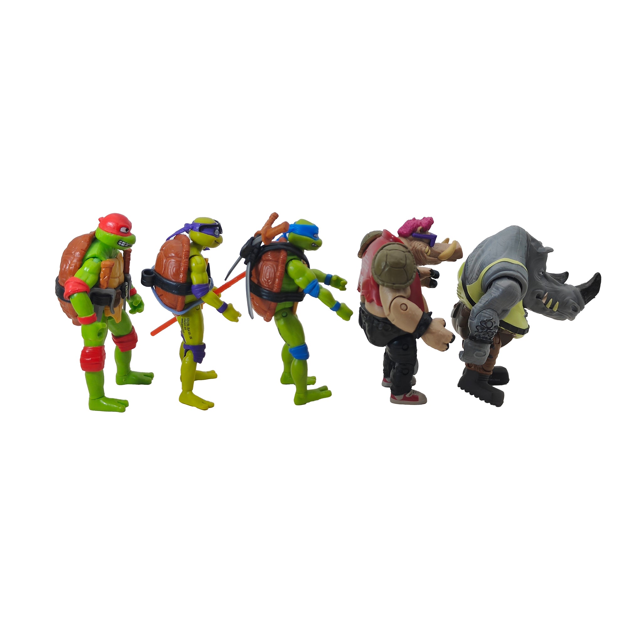 Teenage Mutant Ninja Turtles Mutant Mayhem Playmates Toys Action Figure Bundle  2023 10cm