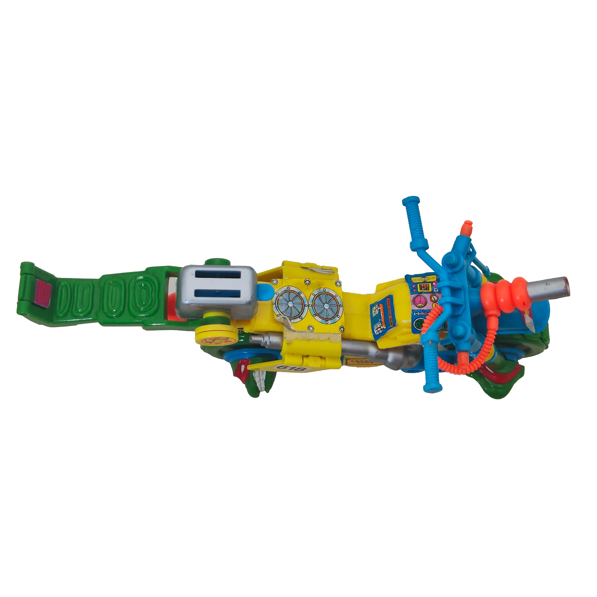 Teenage Mutant Ninja Turtles Mutations Muta-Bike Playmates Toys 1992 15cm – Teenage Mutant Ninja Turtles, Playmates Toys, 15 cm, 1992, pre-owned collector piece, Uncanny Collectibles Dublin Ireland