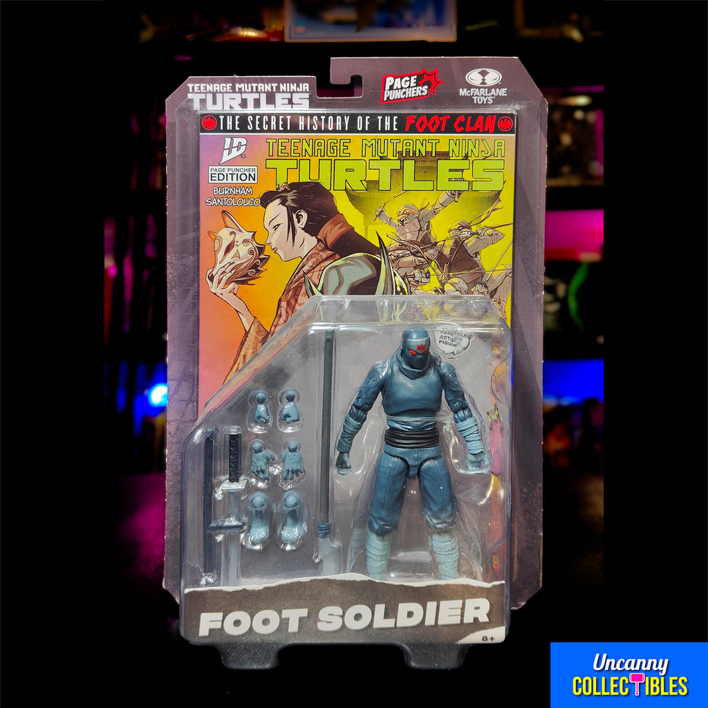 Teenage Mutant Ninja Turtles Page Punchers Foot Soldier McFarlane Toys Action Figure