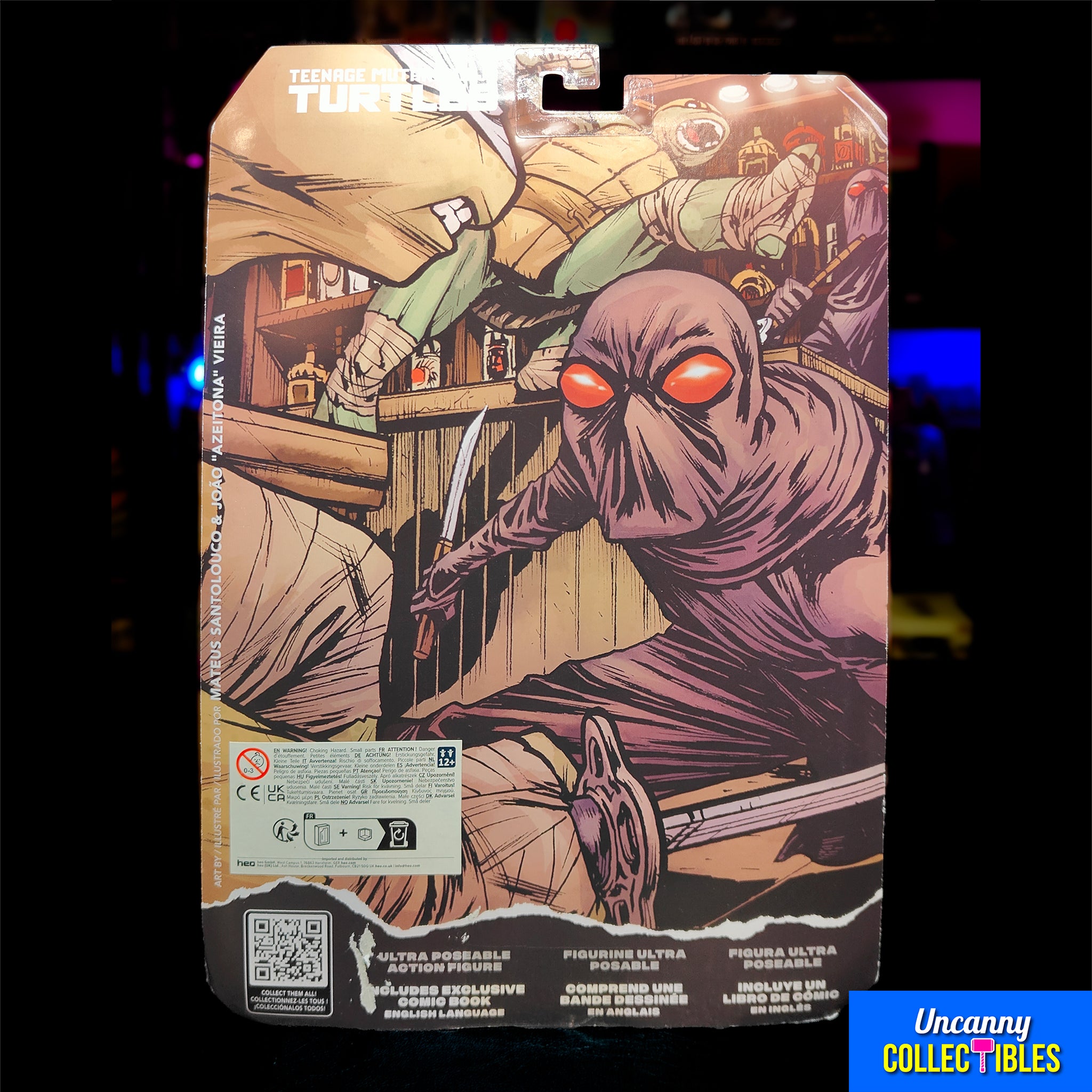 Teenage Mutant Ninja Turtles Page Punchers Foot Soldier McFarlane Toys Action Figure