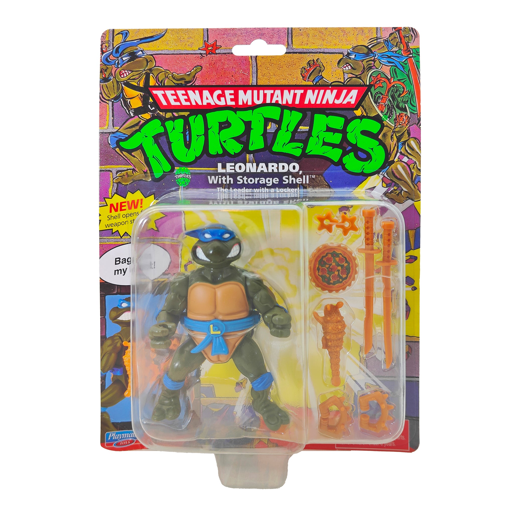 Teenage Mutant Ninja Turtles Storage Shell  Action Figures Complete Set Playmates Toys 2022