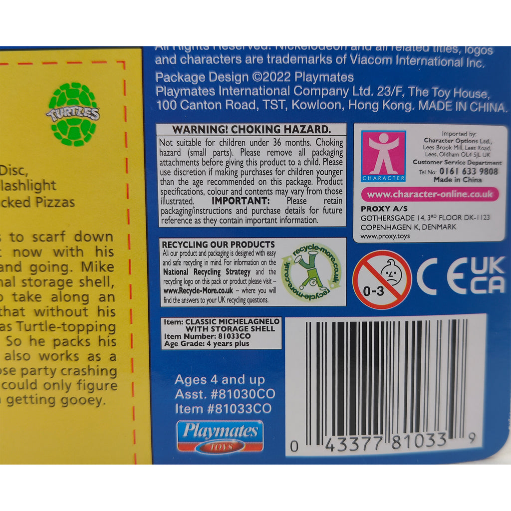 Teenage Mutant Ninja Turtles Storage Shell  Action Figures Complete Set Playmates Toys 2022