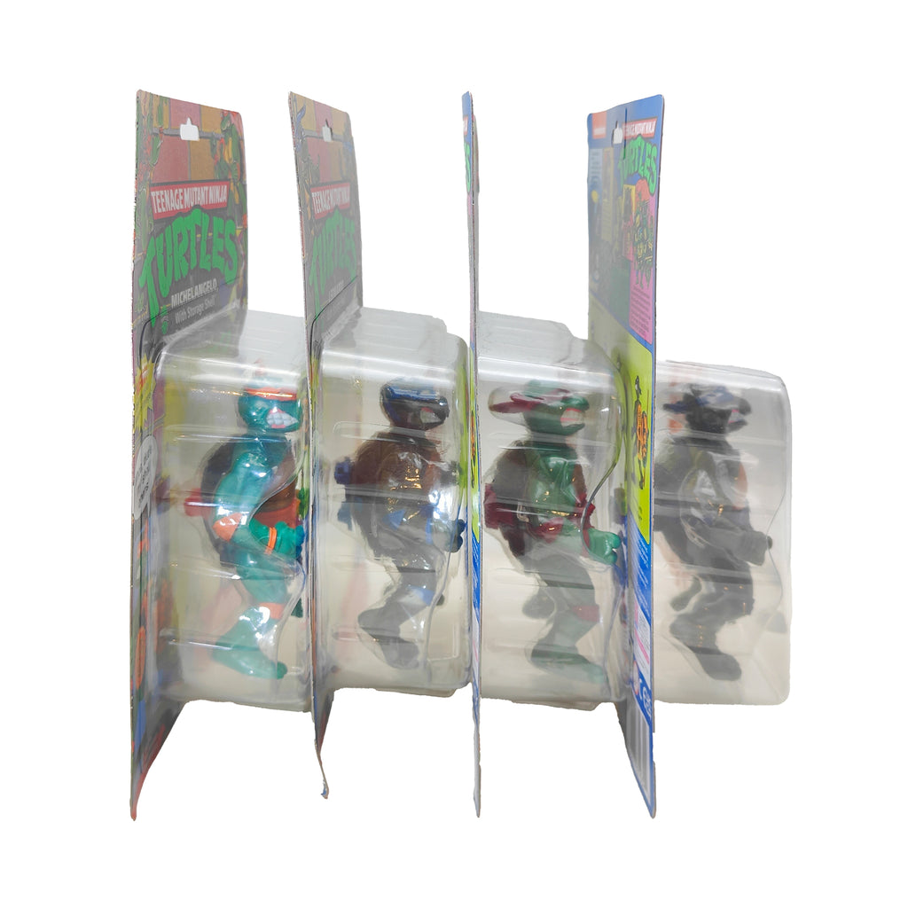 Teenage Mutant Ninja Turtles Storage Shell  Action Figures Complete Set Playmates Toys 2022