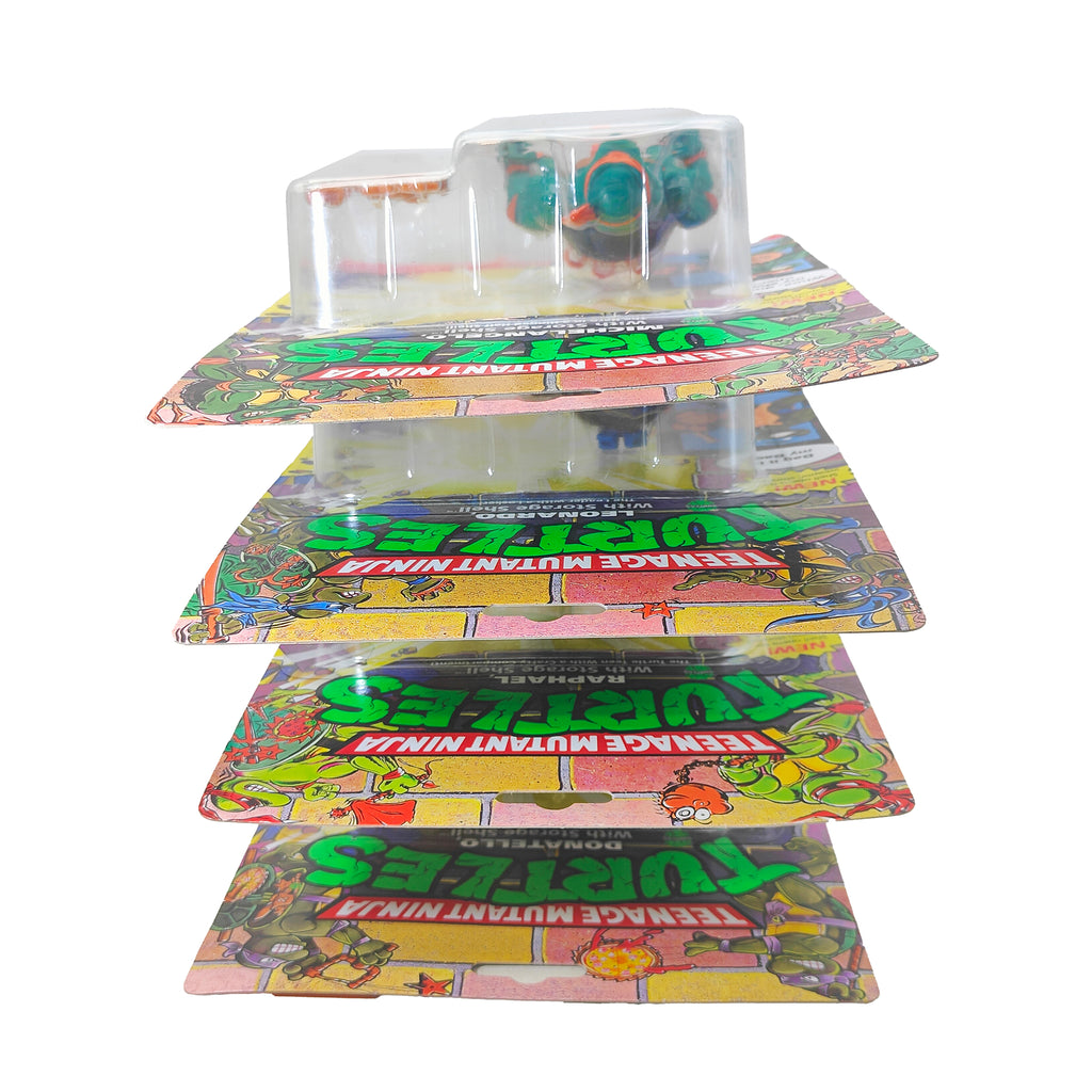 Teenage Mutant Ninja Turtles Storage Shell  Action Figures Complete Set Playmates Toys 2022