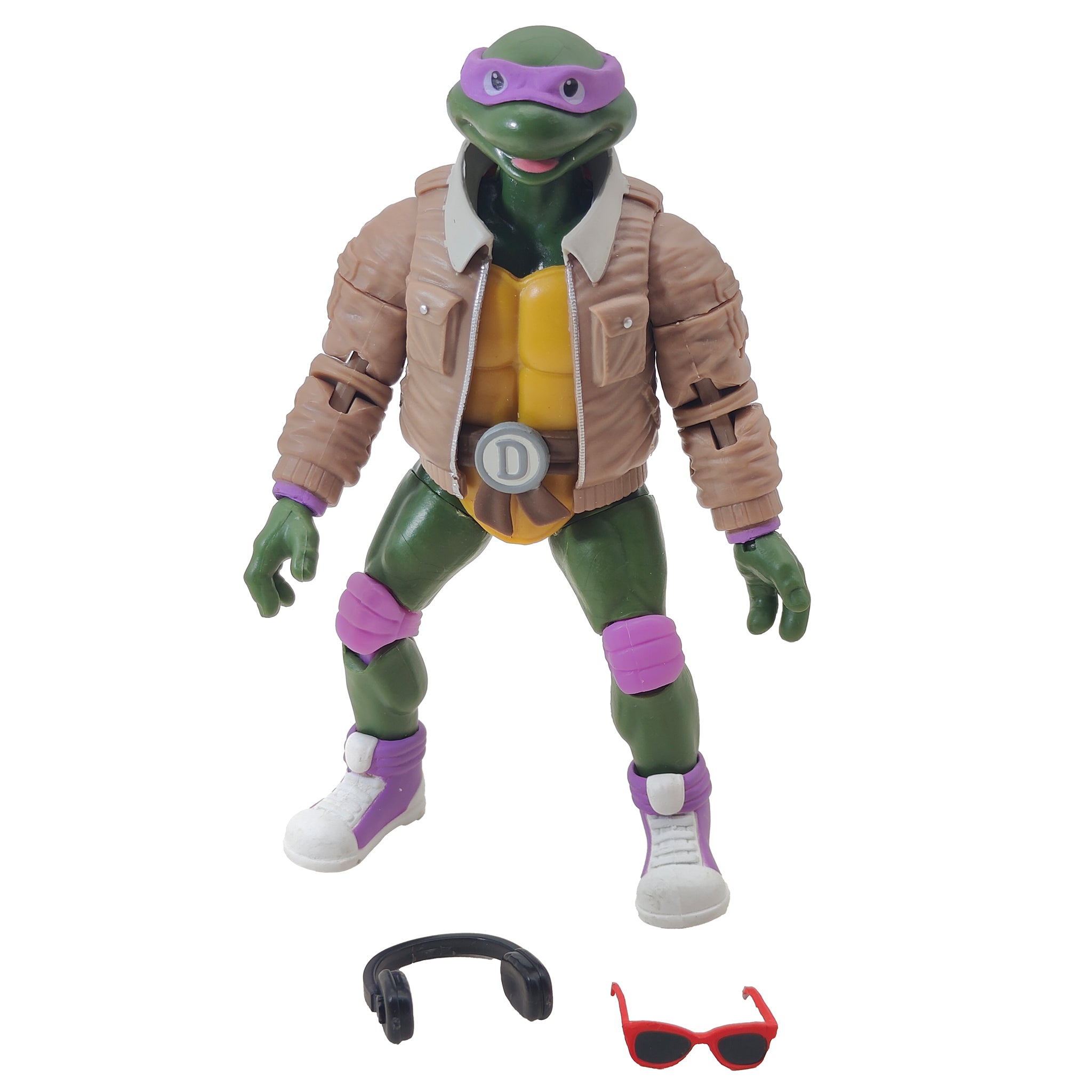 Teenage Mutant Ninja Turtles Street Style Donatello The Loyal Subjects BST AXN Action Figure 2022 13cm – Teenage Mutant Ninja Turtles, The Loyal Subjects, 15 cm, 2022, pre-owned collector piece, Uncanny Collectibles Dublin Ireland