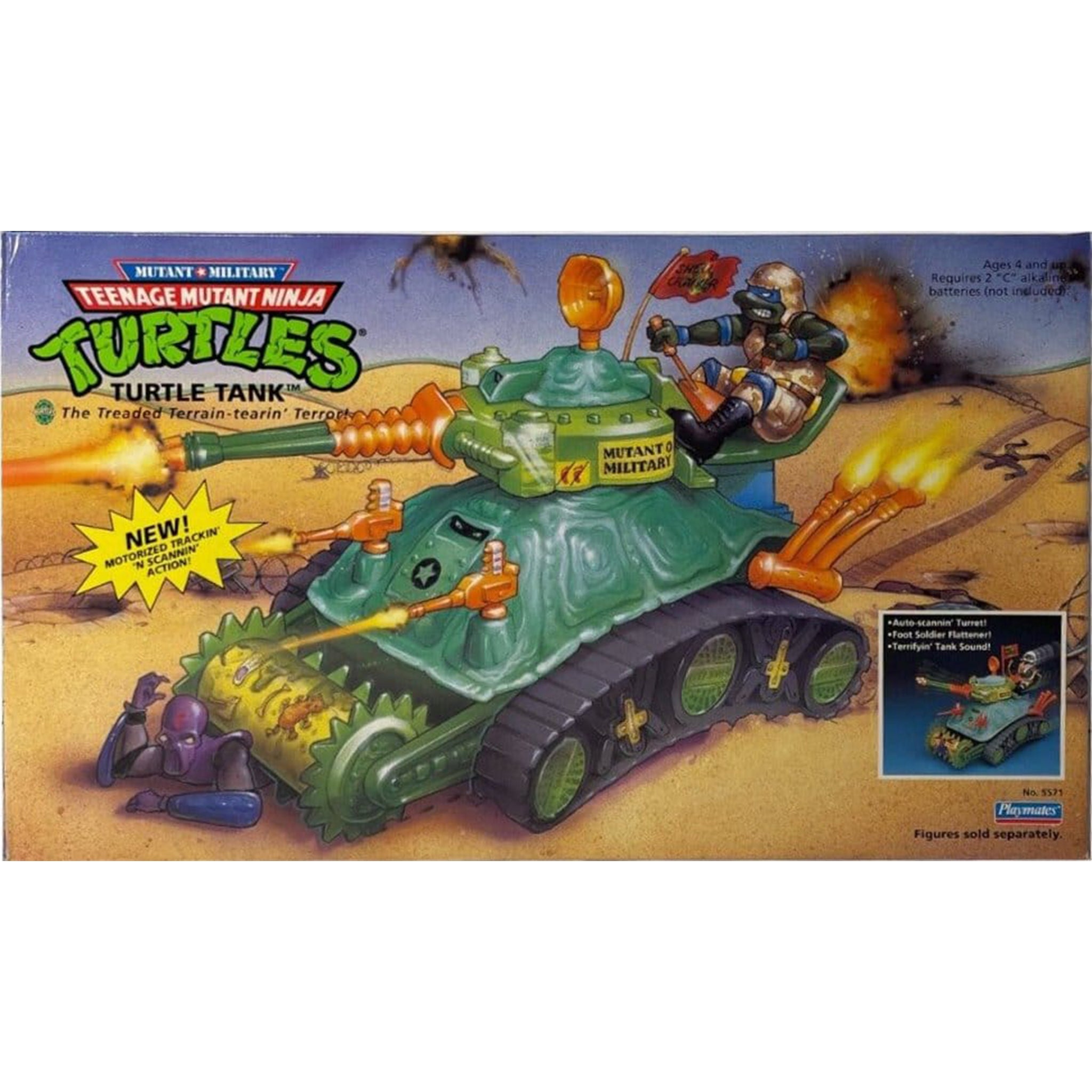 Teenage Mutant Ninja Turtles Turtle Tank EU Exclusive Playmates Toys