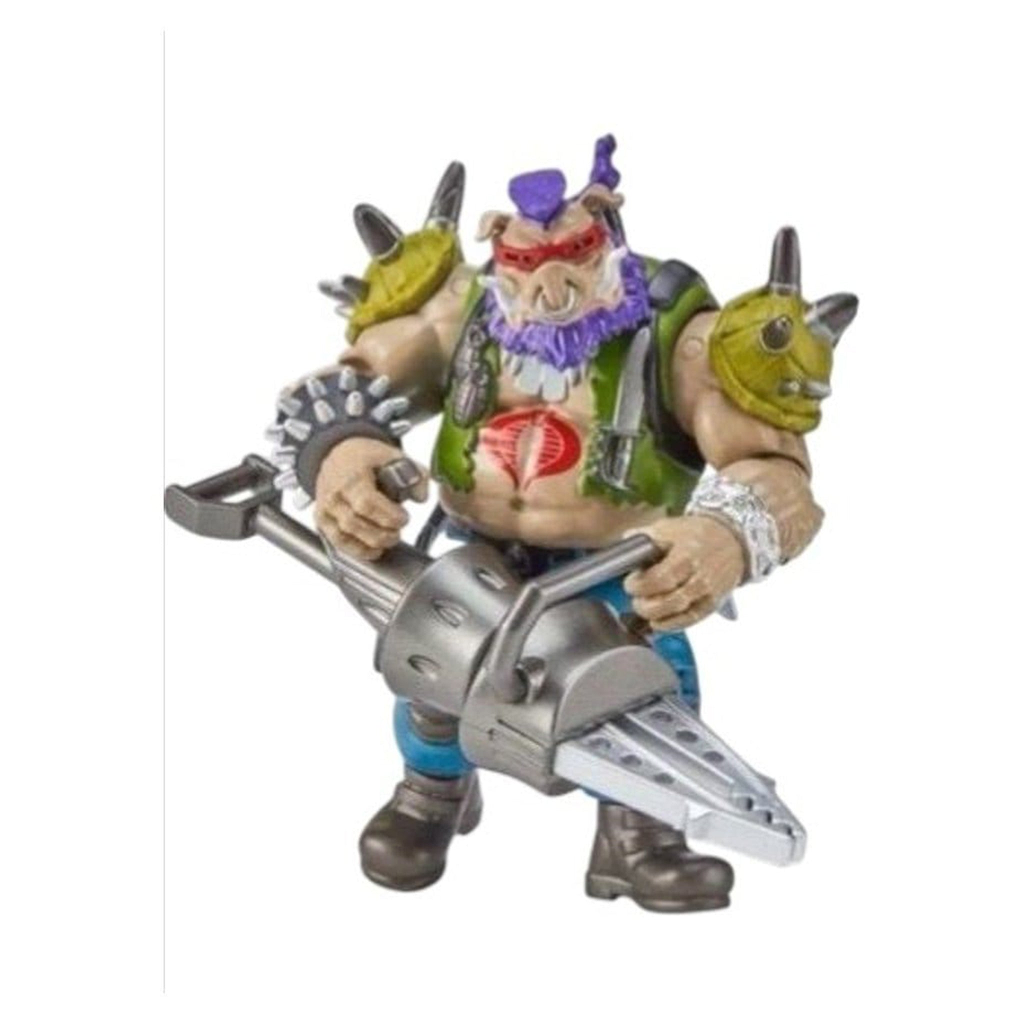 Teenage Mutant Ninja Turtles x GI Joe Bebop as Ripper Playmates Figure