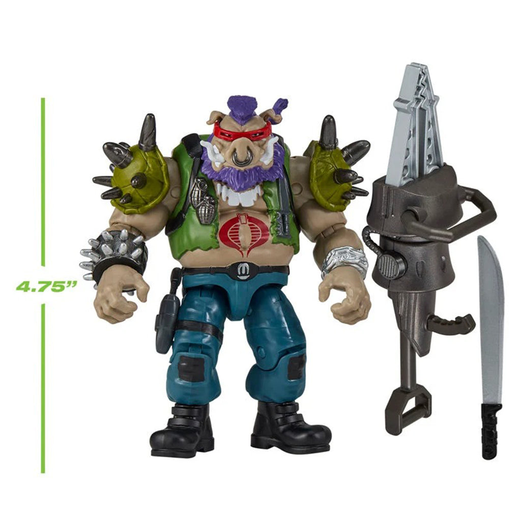 Teenage Mutant Ninja Turtles x GI Joe Bebop as Ripper Playmates Figure