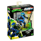 Teenage Mutant Ninja Turtles x GI Joe Leonardo as Snake Eyes Playmates Figure
