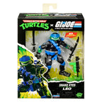 Teenage Mutant Ninja Turtles x GI Joe Leonardo as Snake Eyes Playmates Figure