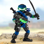 Teenage Mutant Ninja Turtles x GI Joe Leonardo as Snake Eyes Playmates Figure