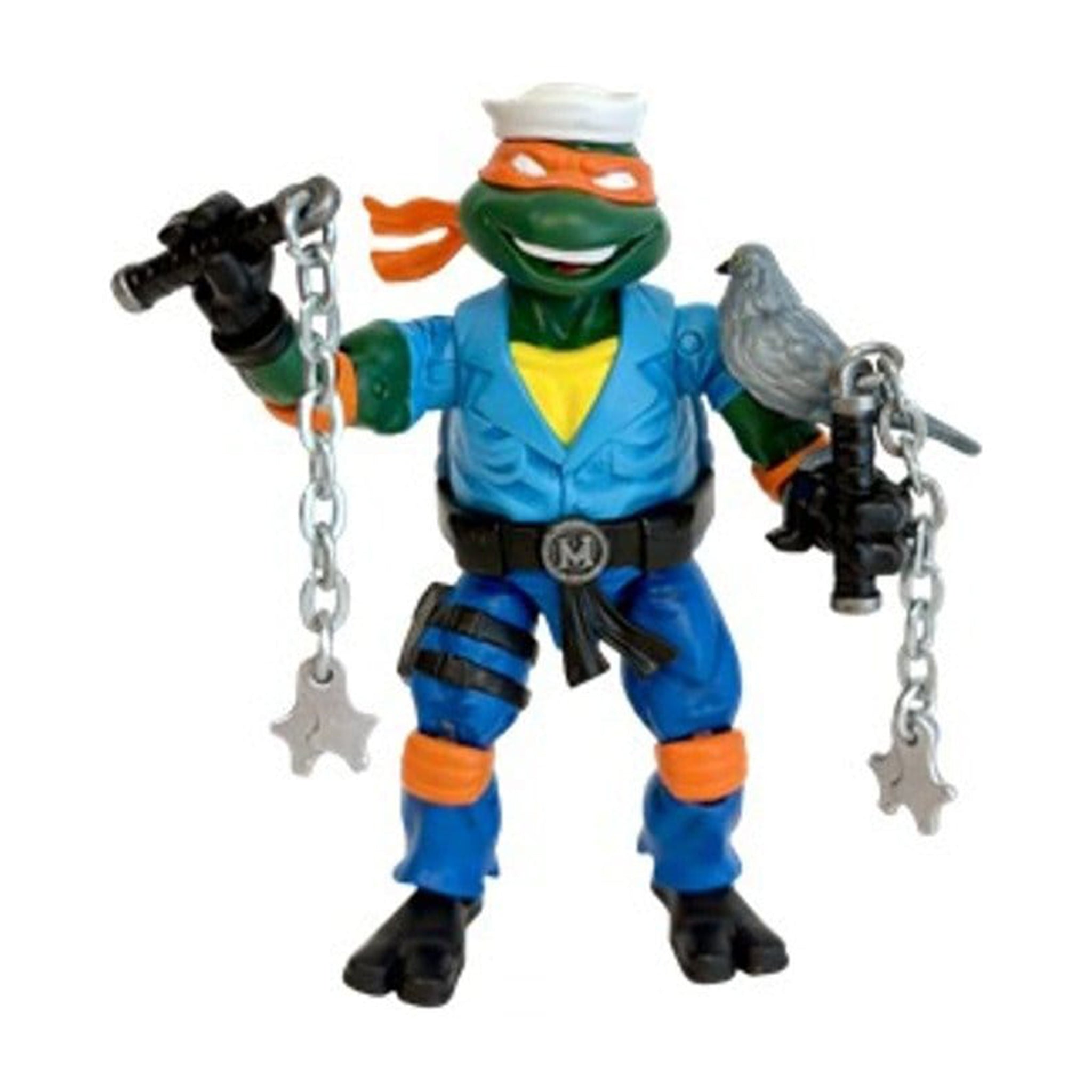 Teenage Mutant Ninja Turtles x GI Joe Michelangelo as Shipwreck Figure