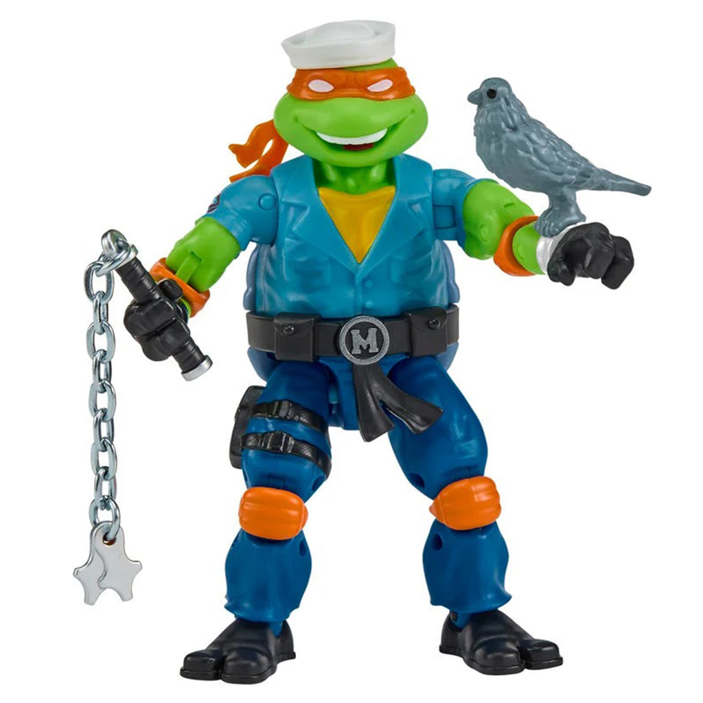 Teenage Mutant Ninja Turtles x GI Joe Michelangelo as Shipwreck Figure