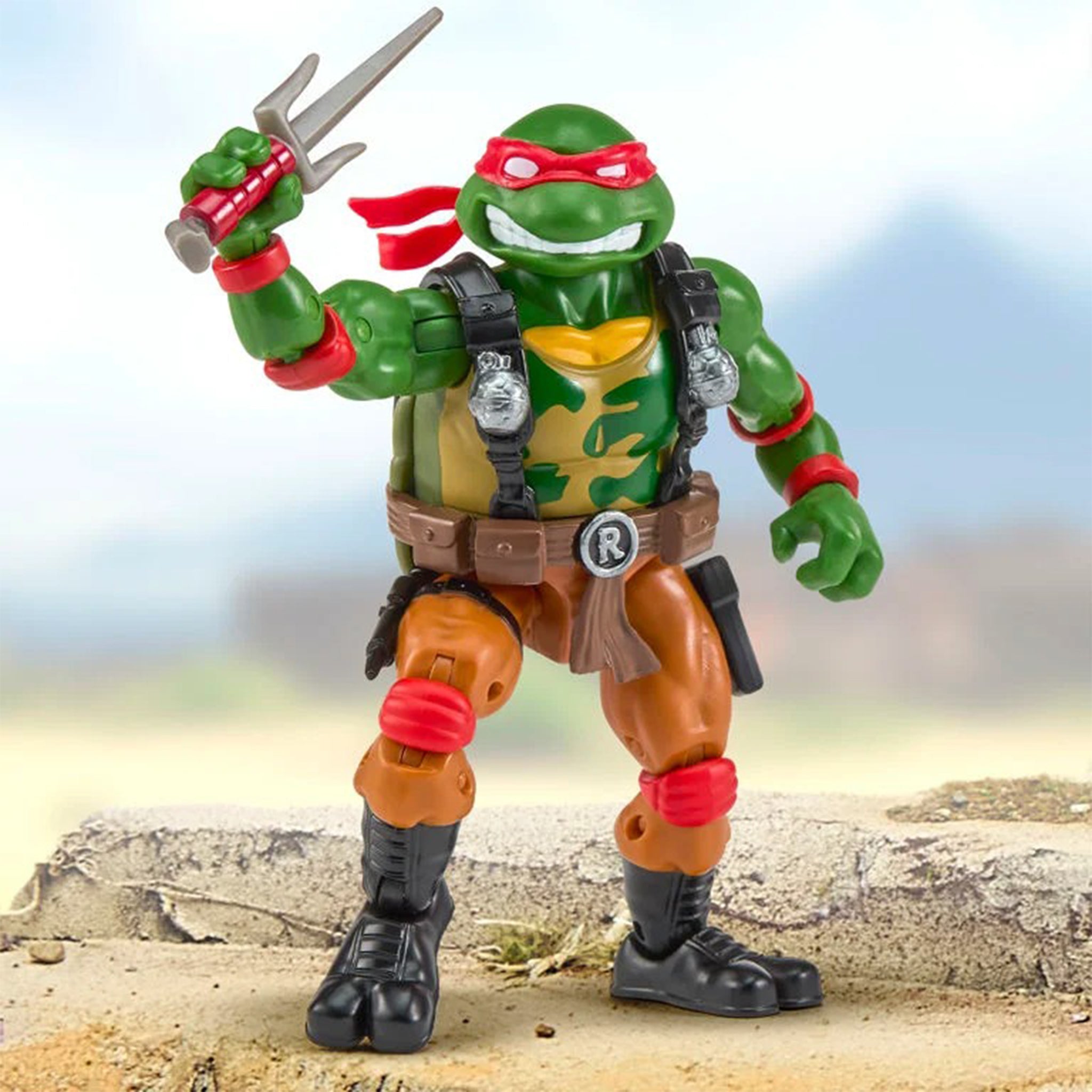 Teenage Mutant Ninja Turtles x GI Joe Raphael as Roadblock