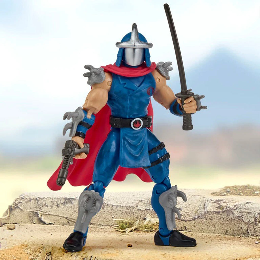 Teenage Mutant Ninja Turtles x GI Joe Shredder as Cobra Commander Figure