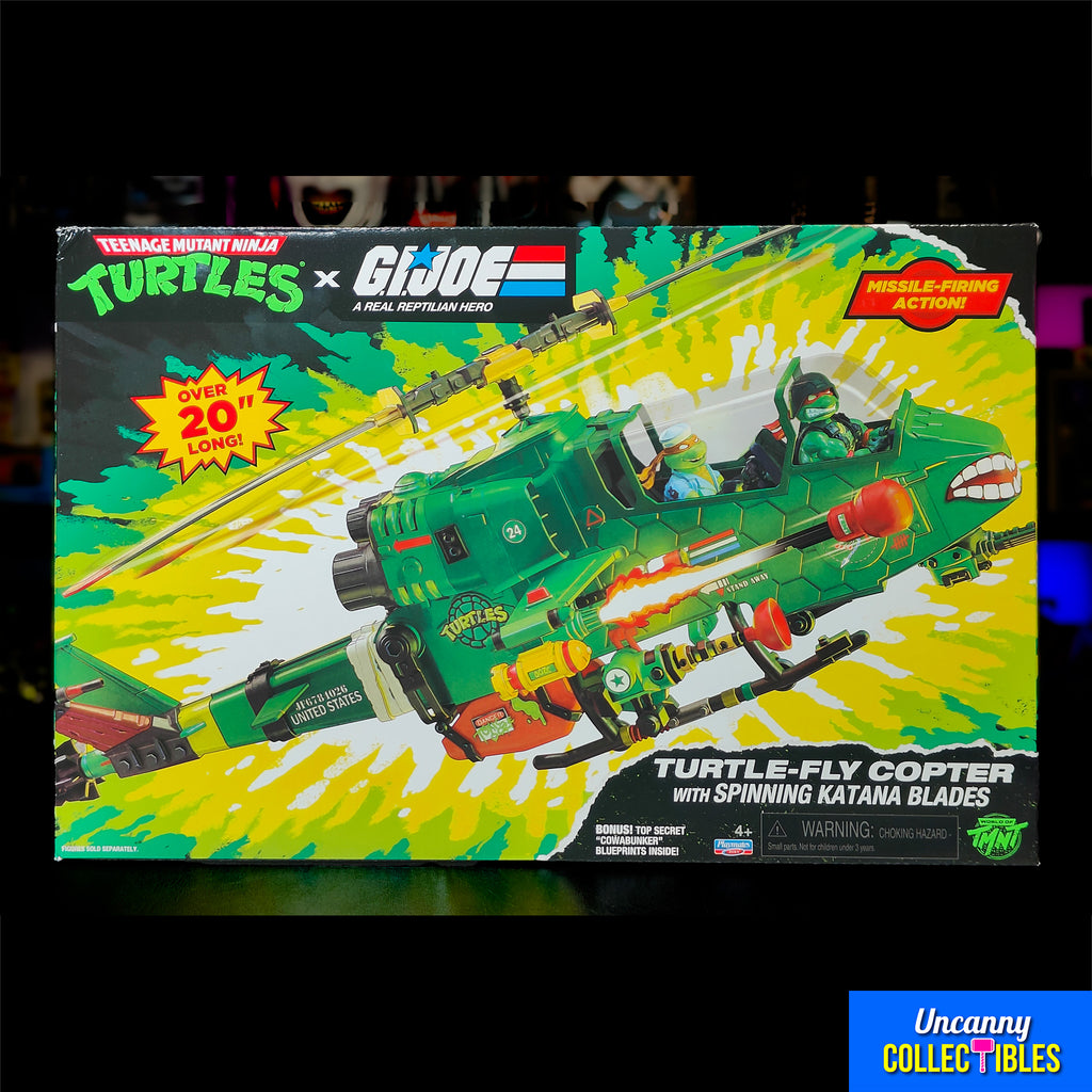 Teenage Mutant Ninja Turtles x GI Joe Turtle-Fly Copter Playmates Vehicle - photo 2 of 15